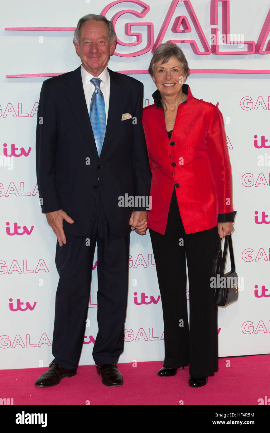 The ITV Gala held at the London Palladium - Arrivals  Featuring: Michael Buerk Where: London, United Kingdom When: 24 Nov 2016 Stock Photo