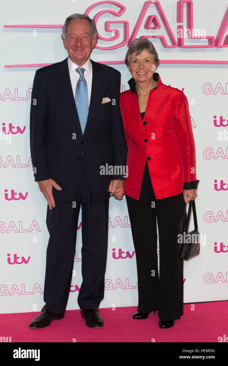 The ITV Gala held at the London Palladium - Arrivals  Featuring: Michael Buerk Where: London, United Kingdom When: 24 Nov 2016 Stock Photo