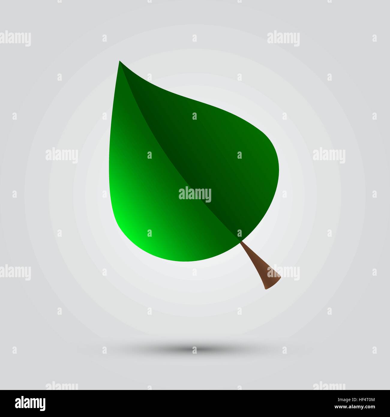 Eco icon green leaf vector illustration isolated Stock Vector Image ...