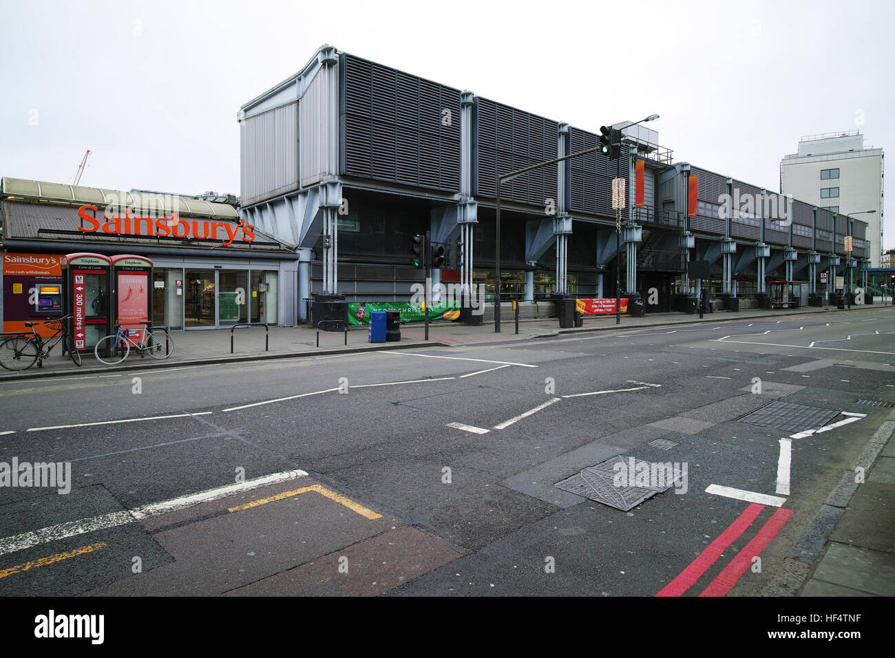 The architecturally significant Sainsbury' Supermarket, Camden Road