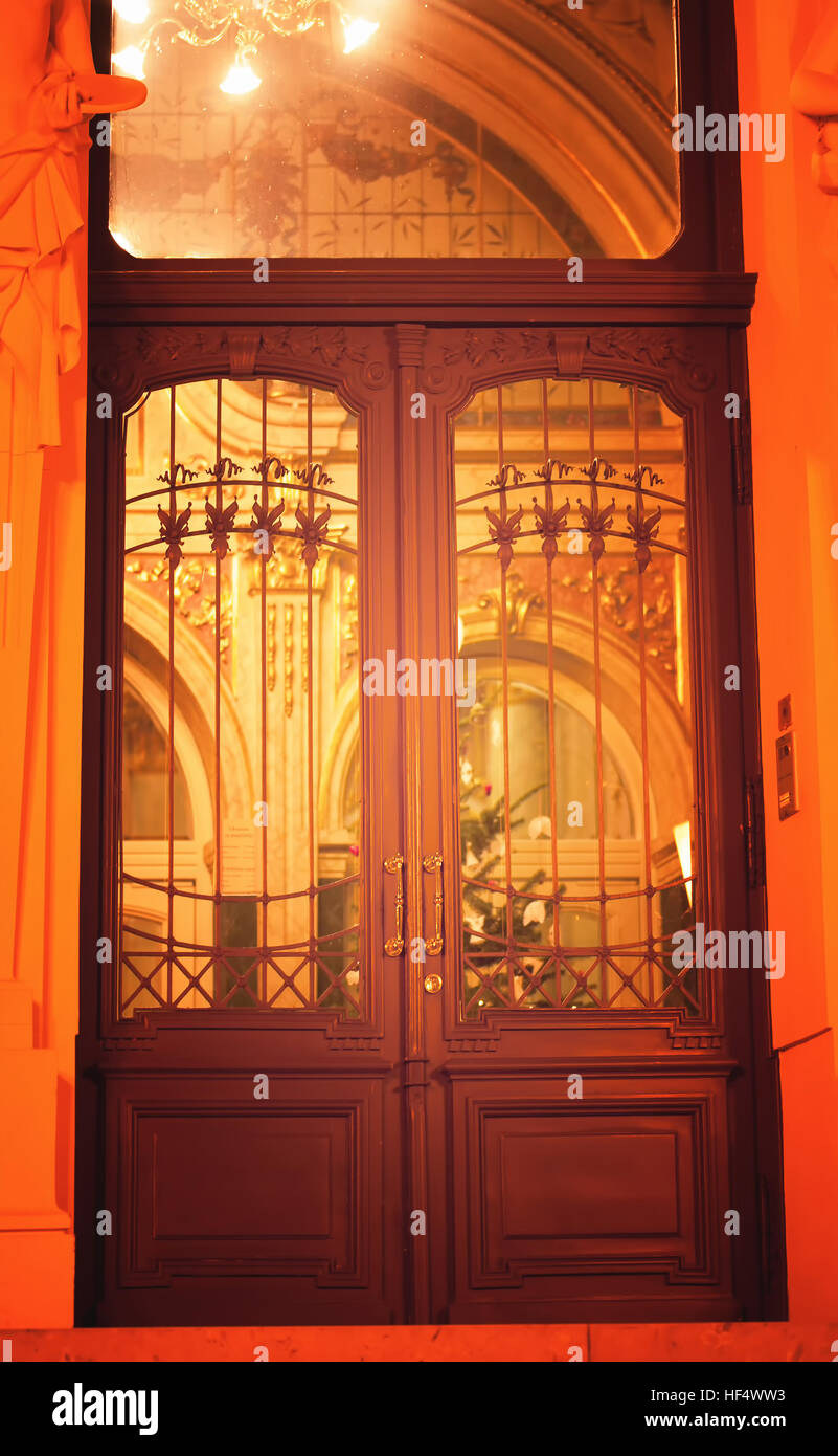 Modern door, background, texture Stock Photo Alamy