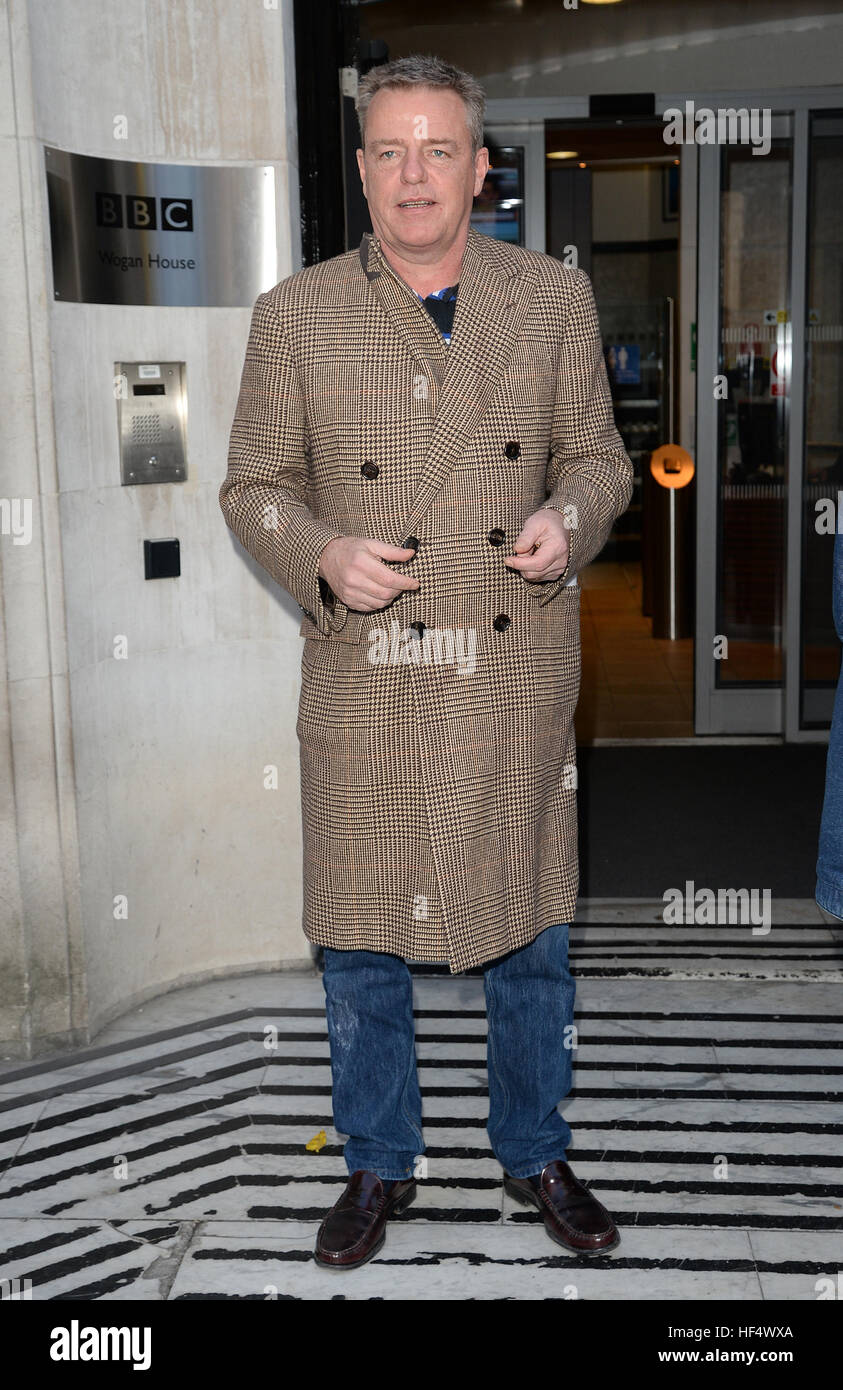 Celebrities at BBC Radio 2 Featuring: Suggs, Graham McPherson Where