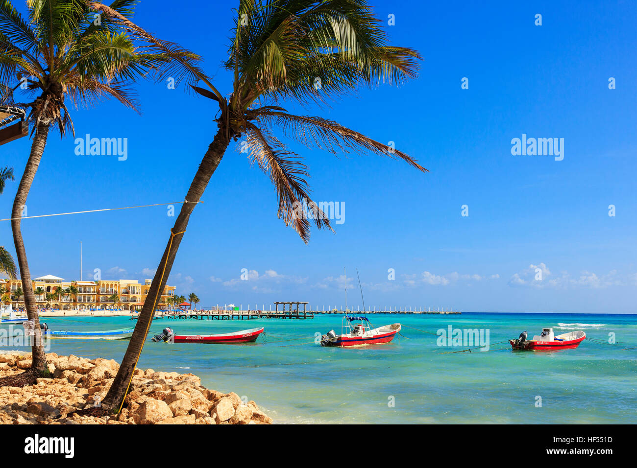 Playa Del Carmen, Riviera Maya, Mexico Stock Photo Alamy