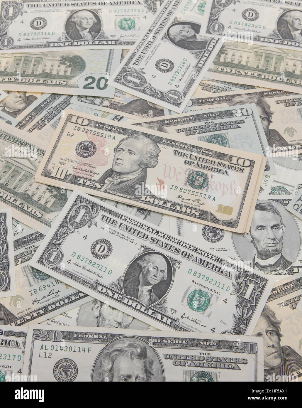 US cash, bills Stock Photo Alamy