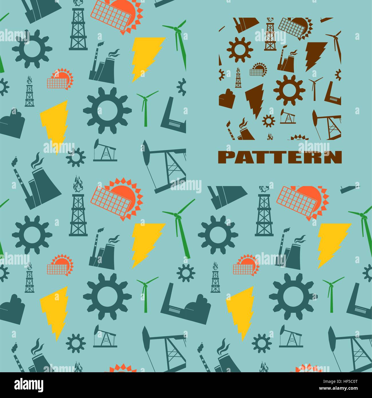 Energy manufacturing vector seamless hi-res stock photography and ...