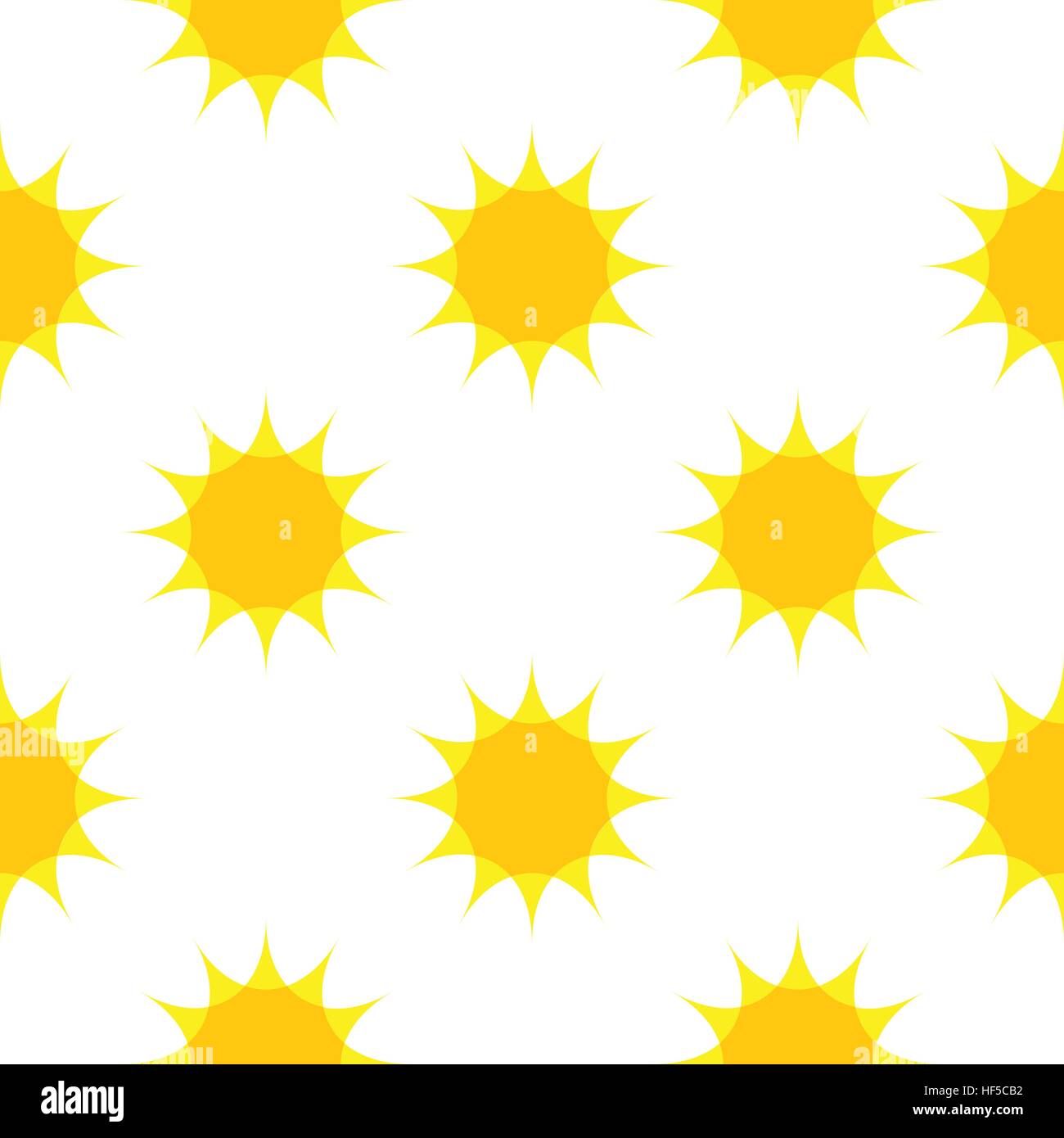 Seamless pattern with sun on white background Stock Vector Image & Art ...