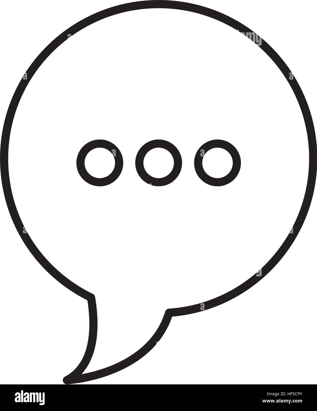 Bubble icon. Communication message discussion and conversation theme ...