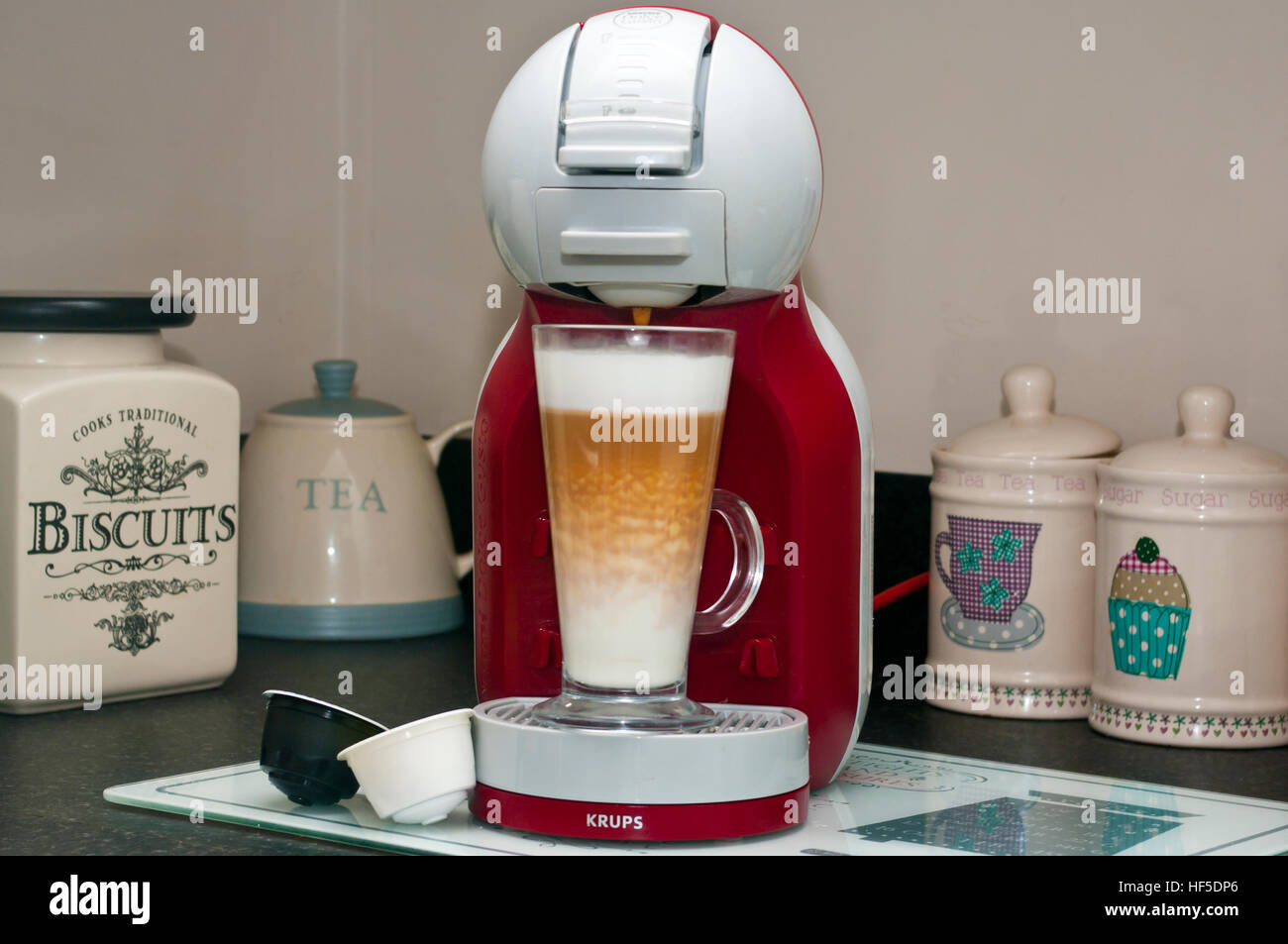 Nescafe Dolce Gusto Coffee Maker Stock Photo - Alamy