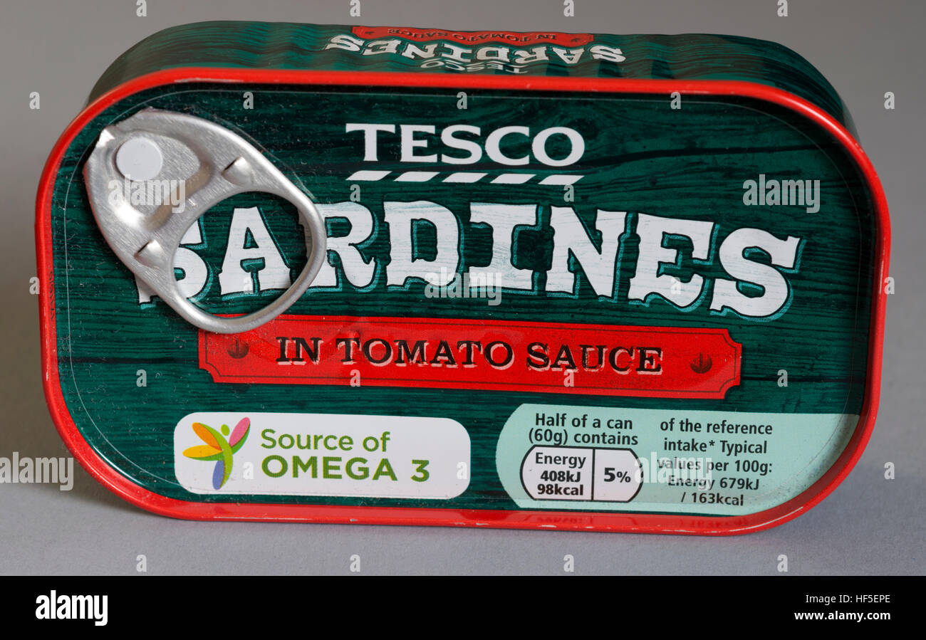 Tin Of Sardines High Resolution Stock Photography and Images Alamy