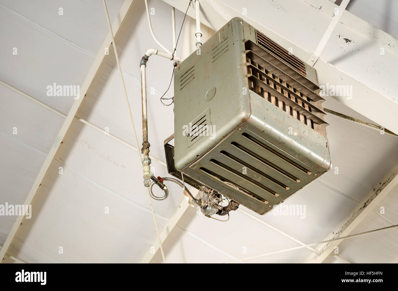 Natural Gas Heater Stock Photo Alamy