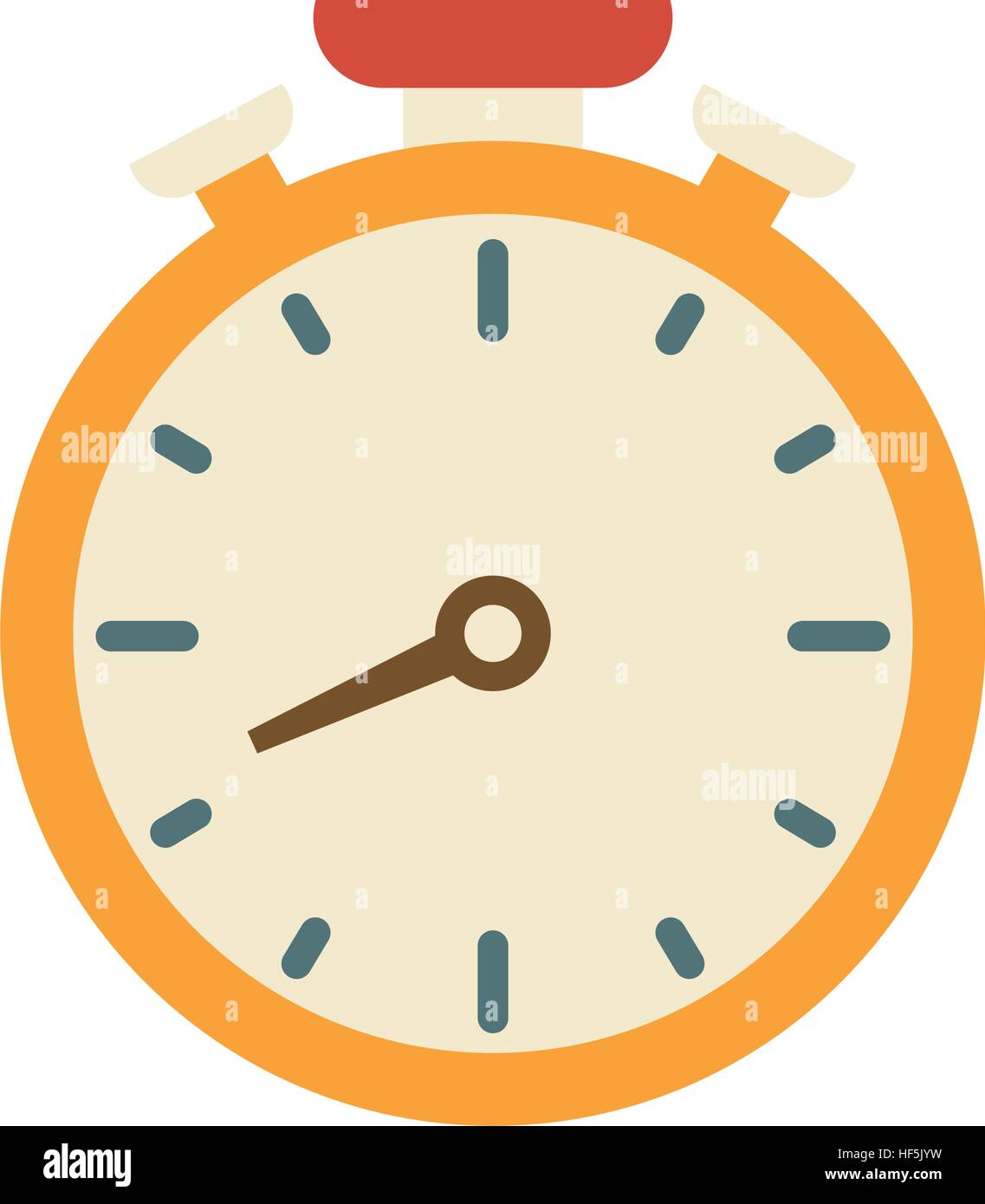 Time clock symbol Stock Vector Image & Art - Alamy