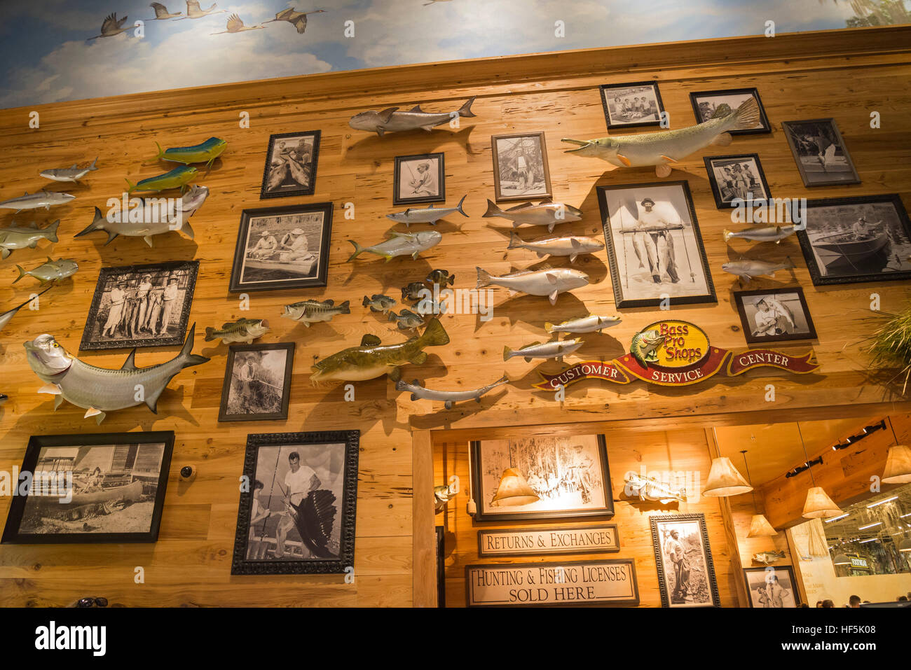 Grand opening of Bass Pro Shops Sportsman Center Gainesville, Florida  specializing in all things outdoor and related activities Stock Photo -  Alamy