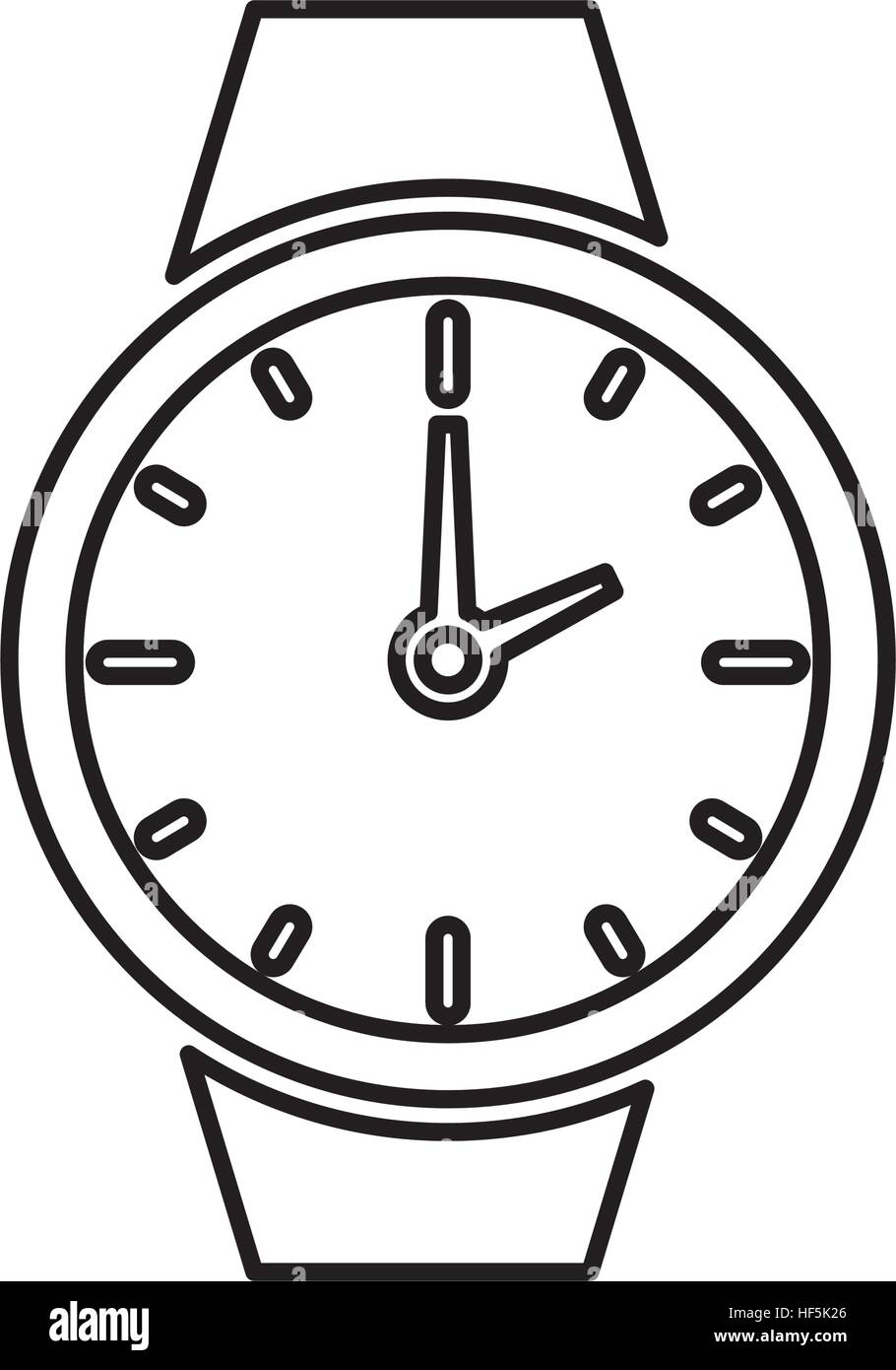 Time clock symbol Stock Vector Image & Art Alamy
