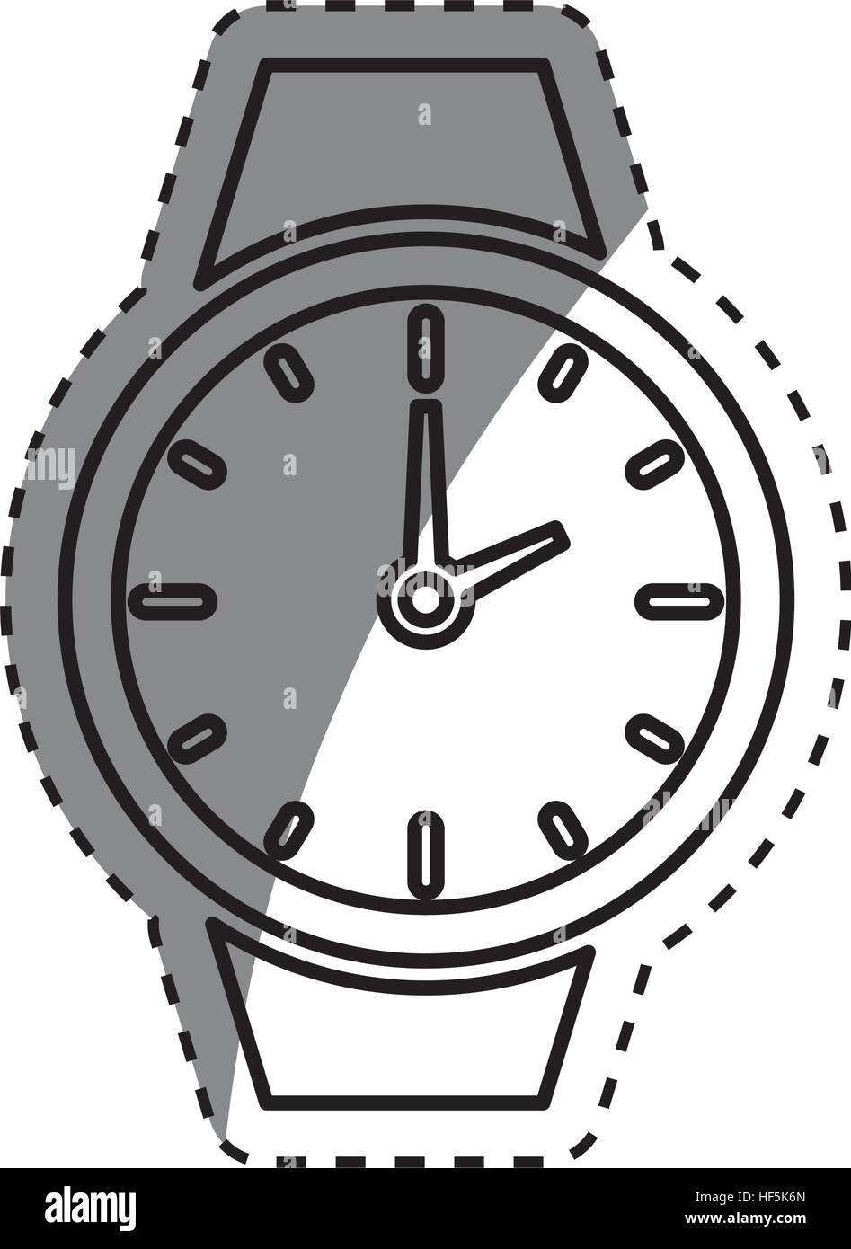 Time clock concept Stock Vector Image & Art - Alamy