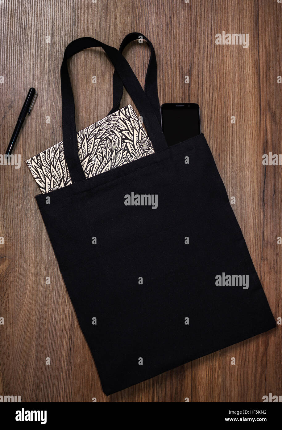 Notebook paper canvas bag discount