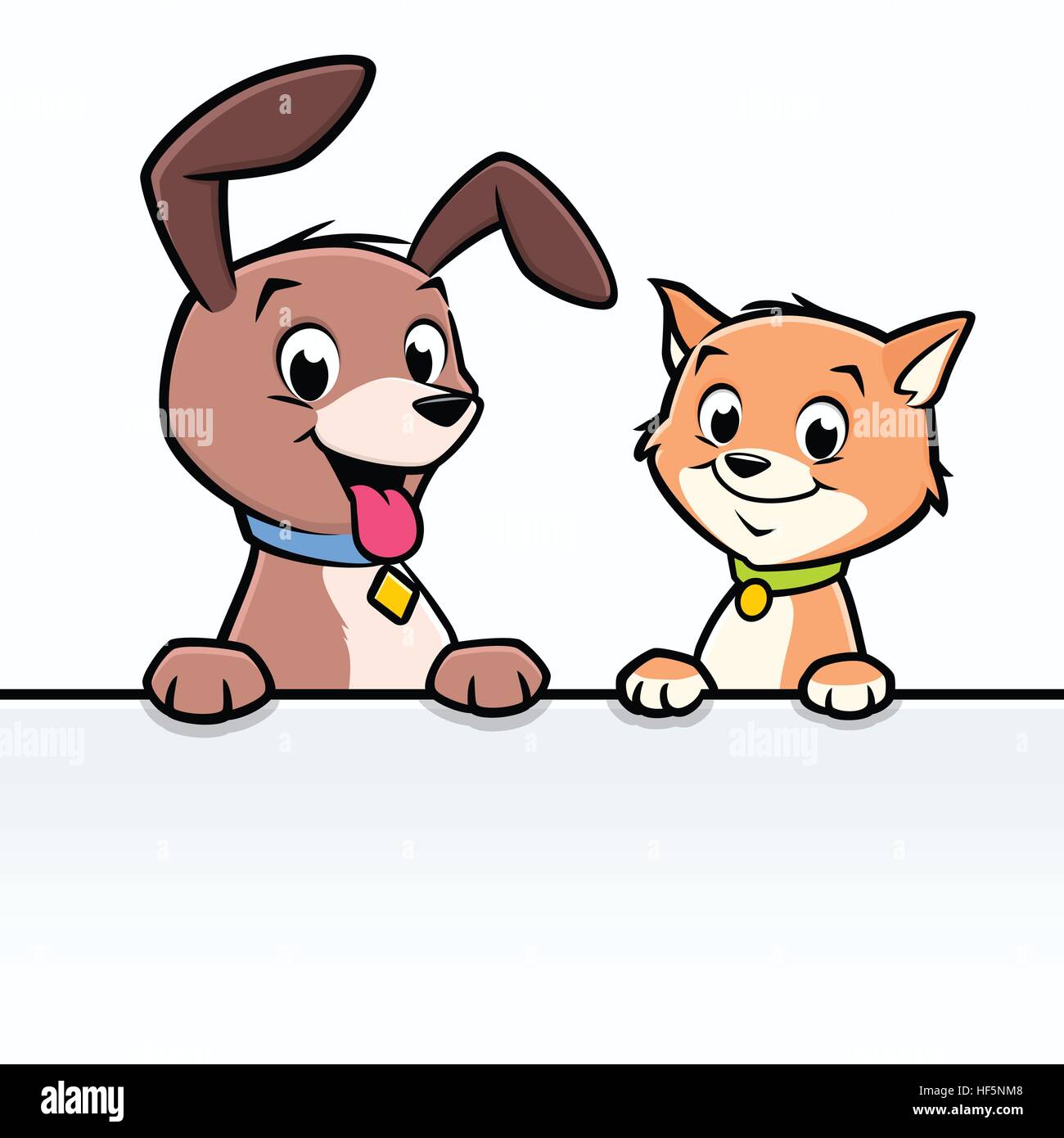 Cartoon dog Cut Out Stock Images & Pictures - Alamy