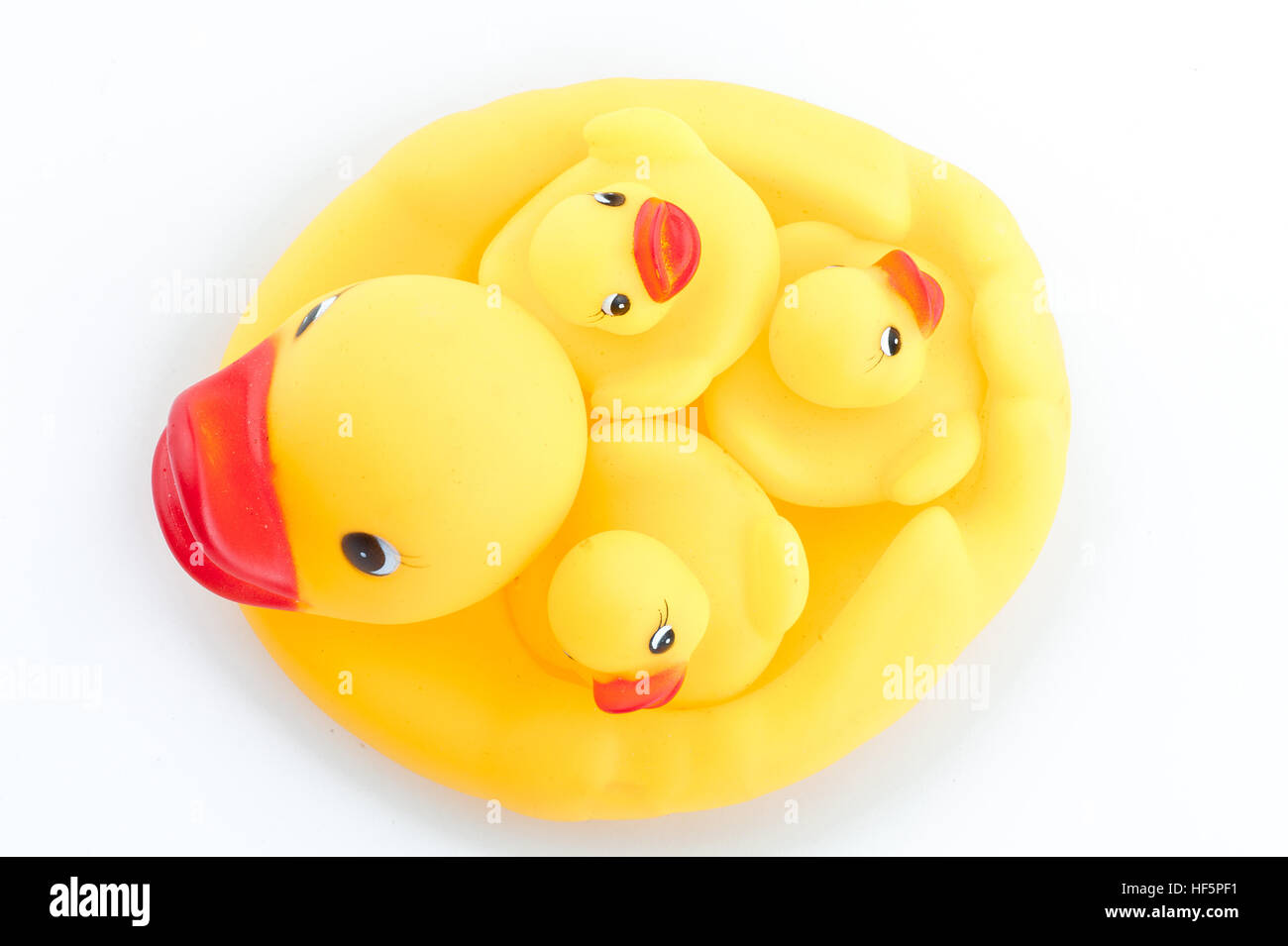 rubber ducks isolated on white Stock Photo - Alamy