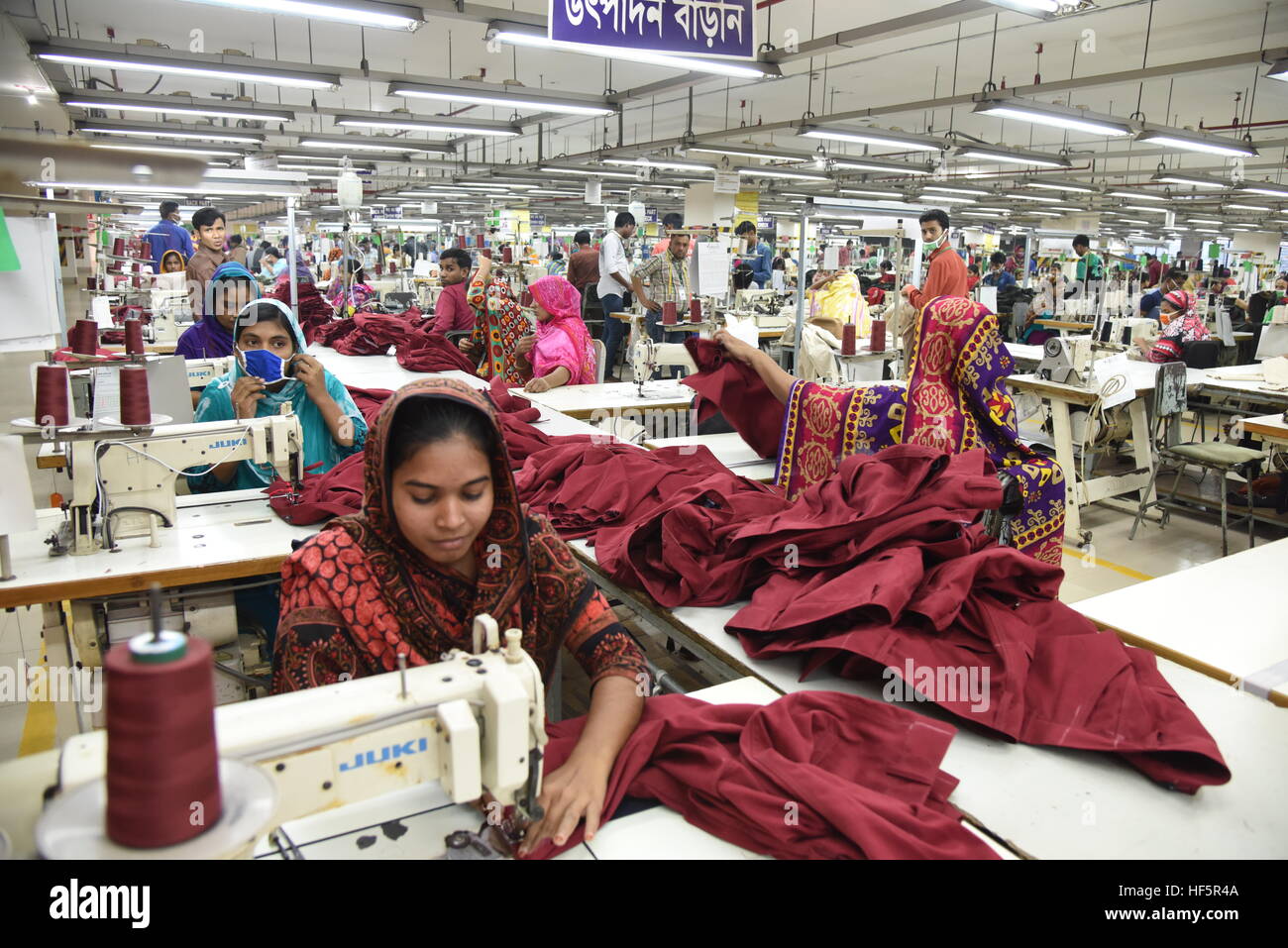Bangladesh garment factory hires stock photography and images Alamy