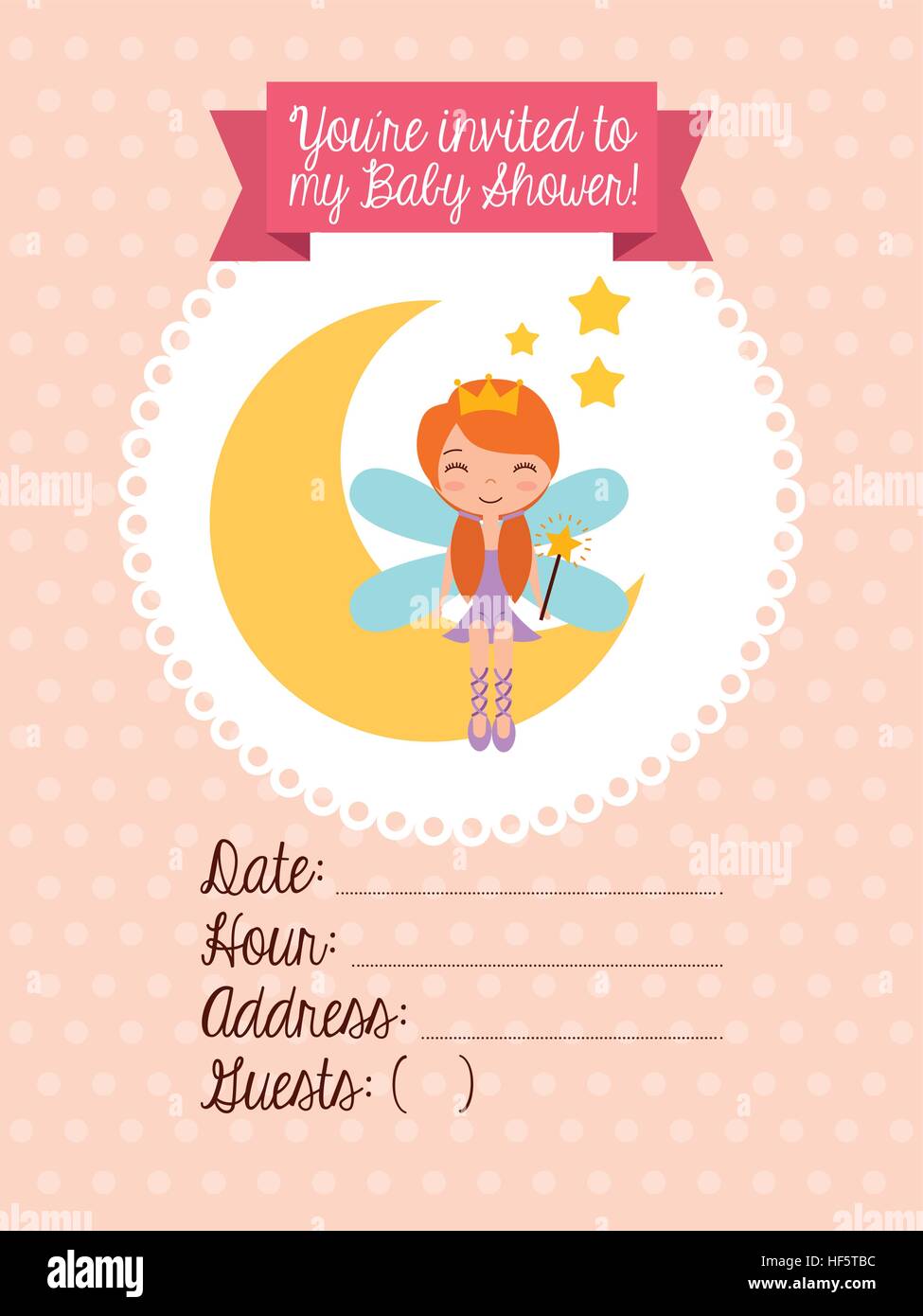 fairytale baby shower invitations