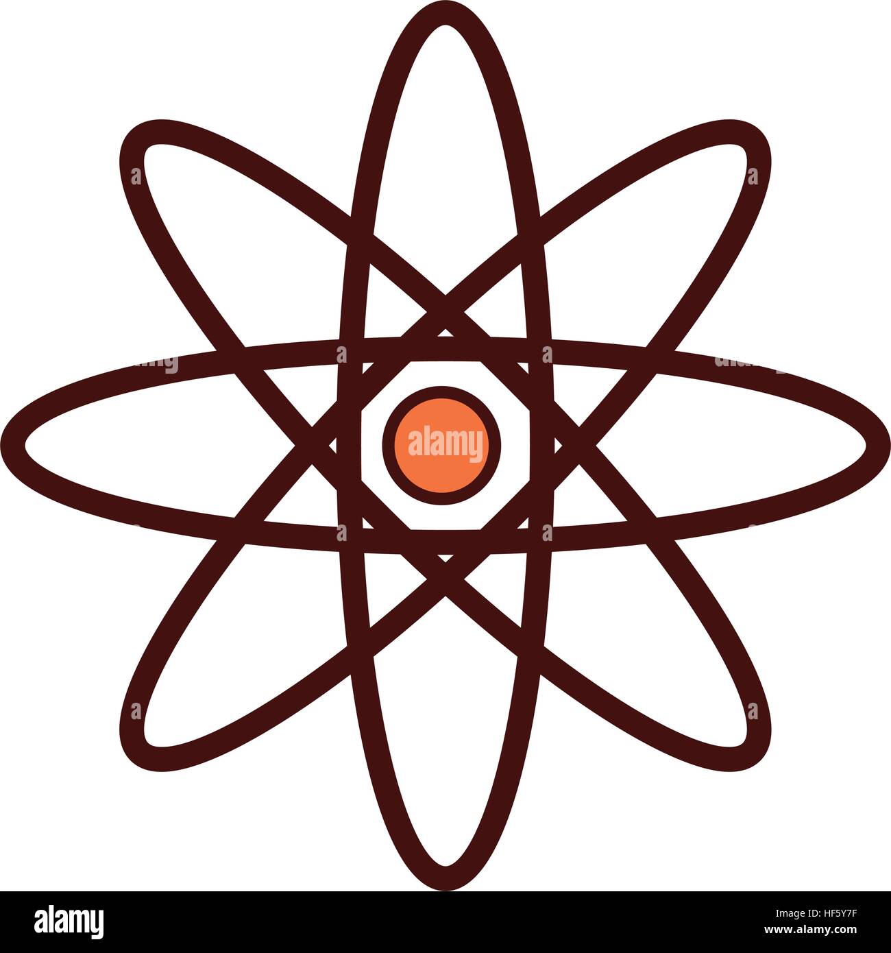 molecule structure isolated icon vector illustration design Stock ...