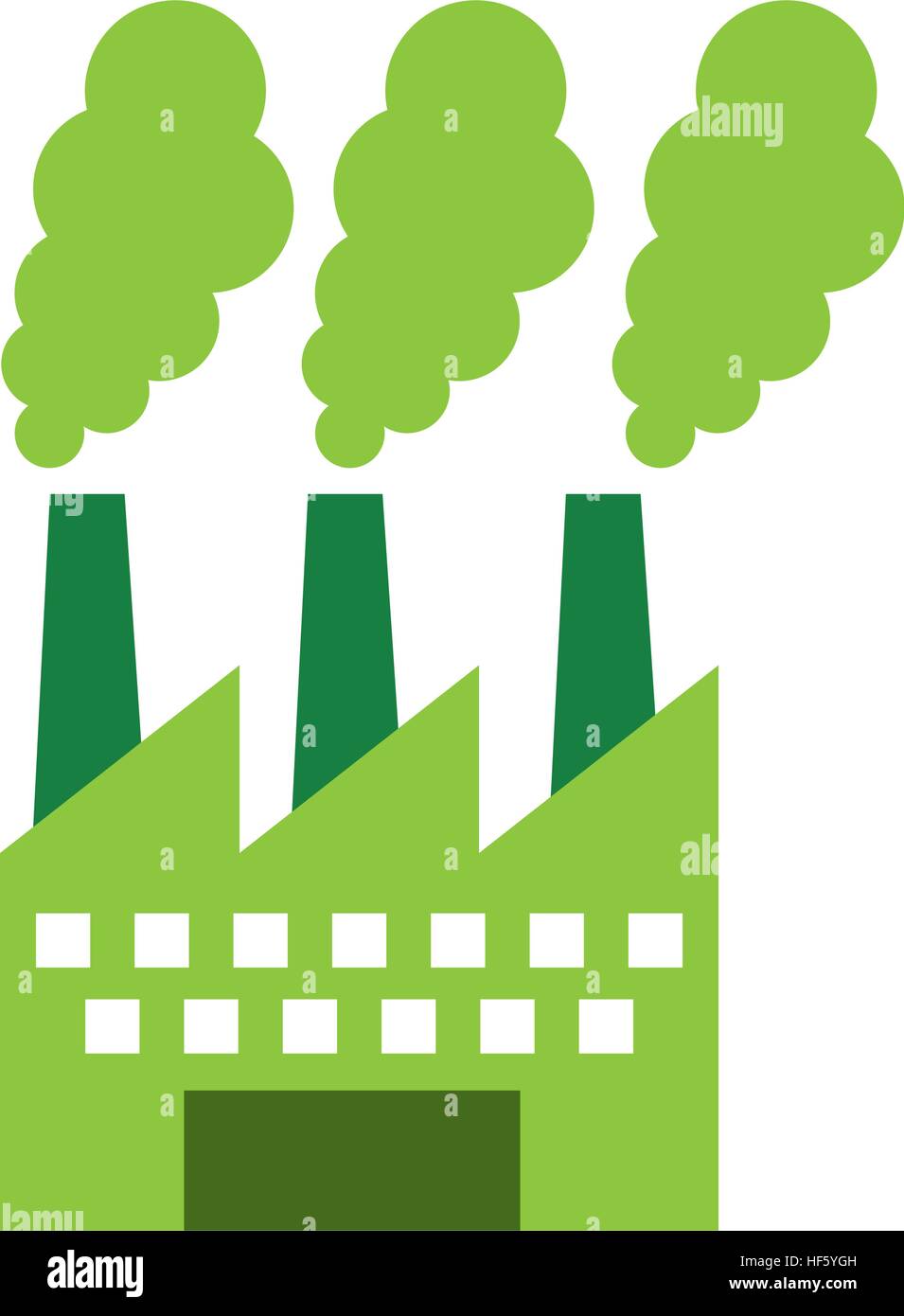 factory plant isolated icon vector illustration design Stock Vector ...