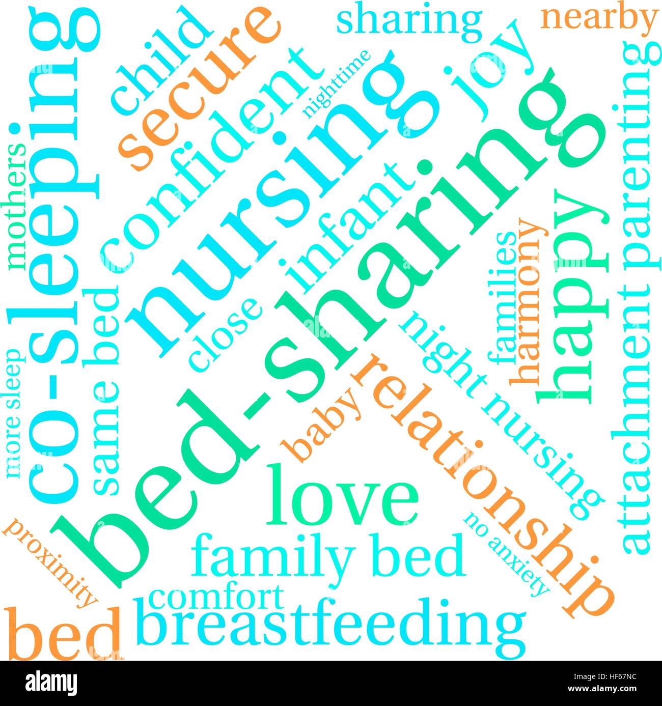 BedSharing word cloud on a white background Stock Vector Image & Art
