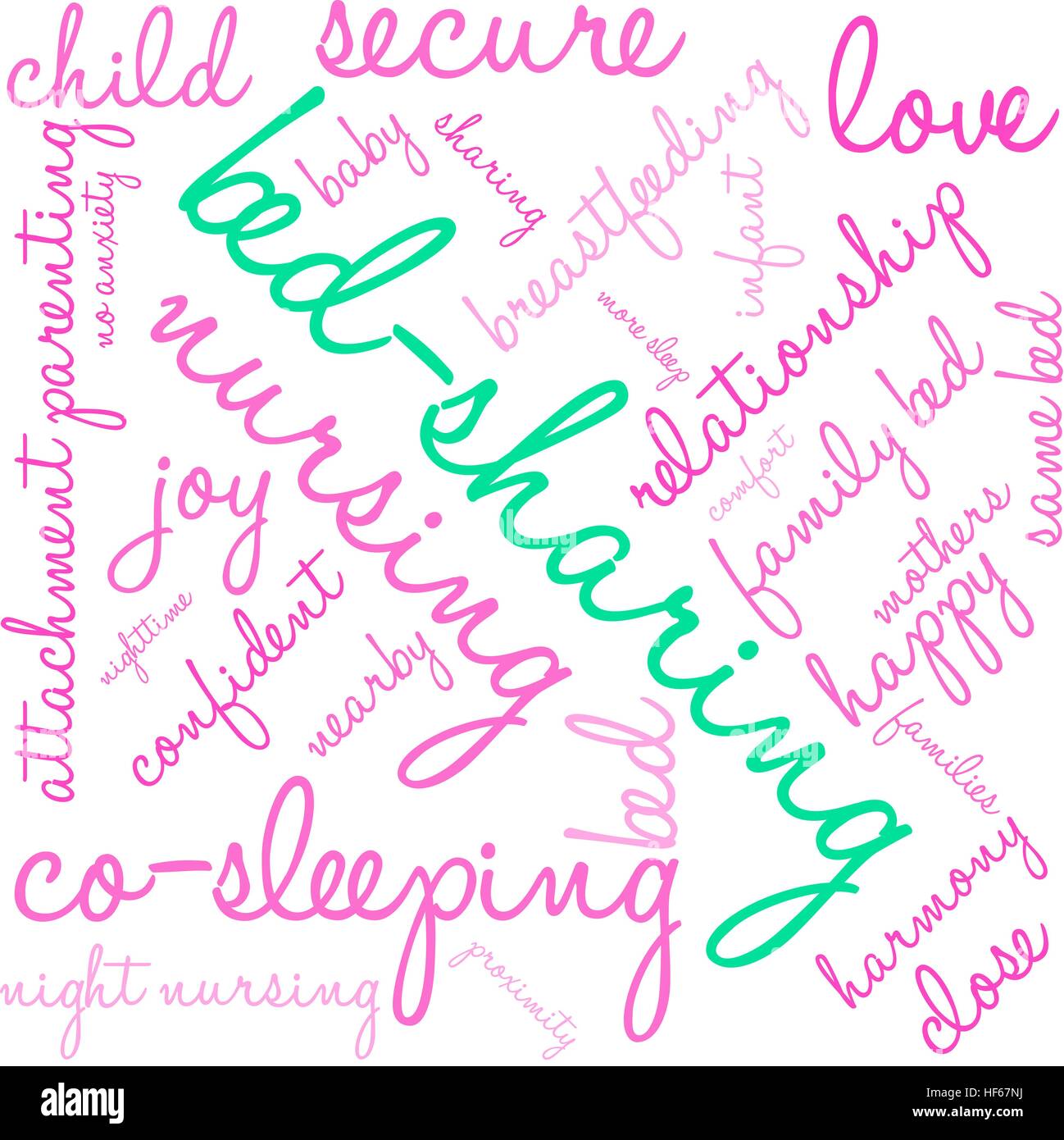 BedSharing word cloud on a white background Stock Vector Image & Art