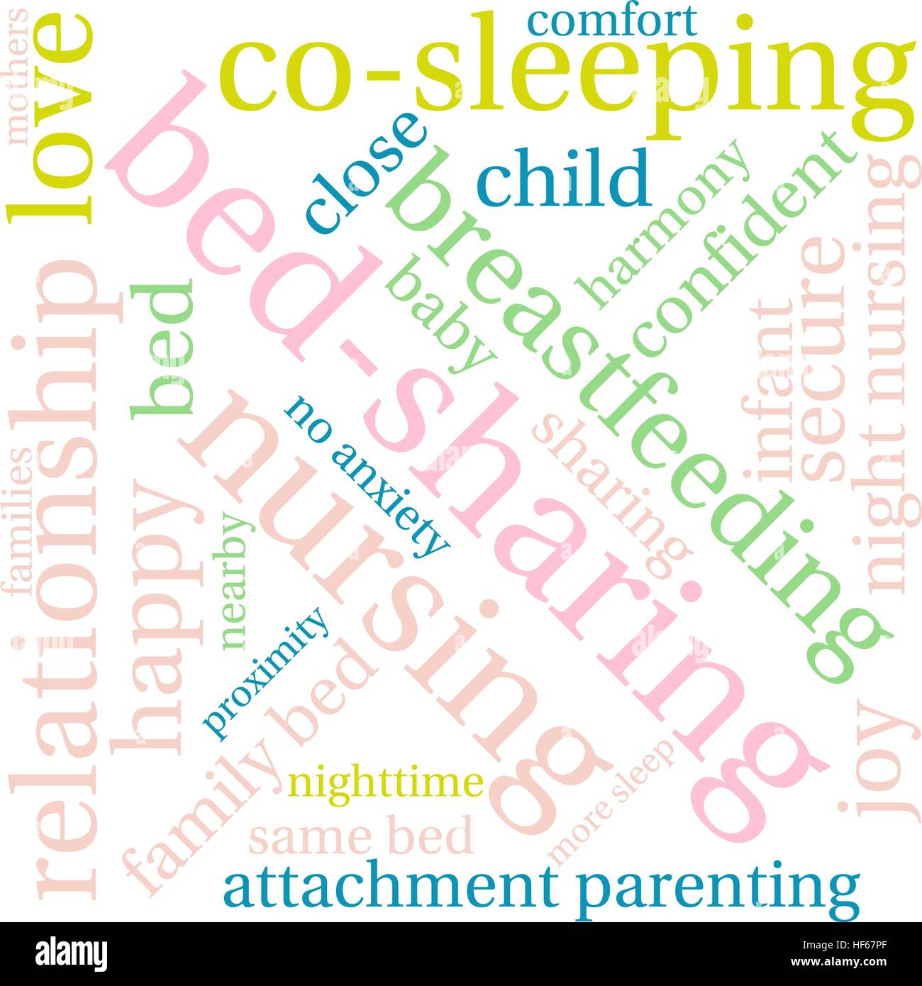 BedSharing word cloud on a white background Stock Vector Image & Art