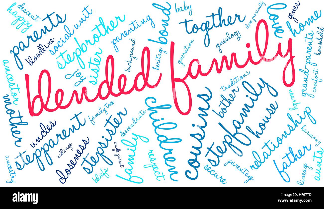 Family word cloud on a white background Stock Vector Image & Art - Alamy