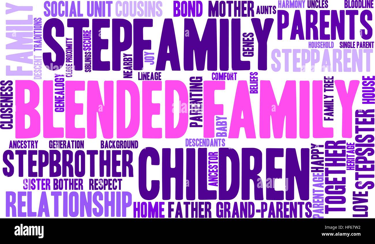 Family word cloud on a white background Stock Vector Image & Art - Alamy