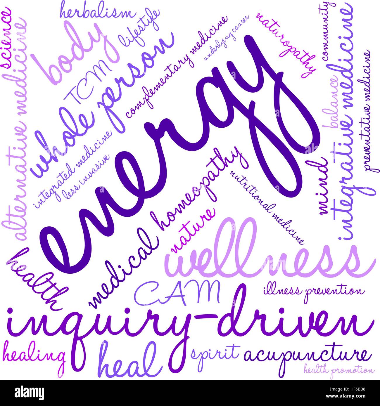 Energy word cloud on a white background. Stock Vector