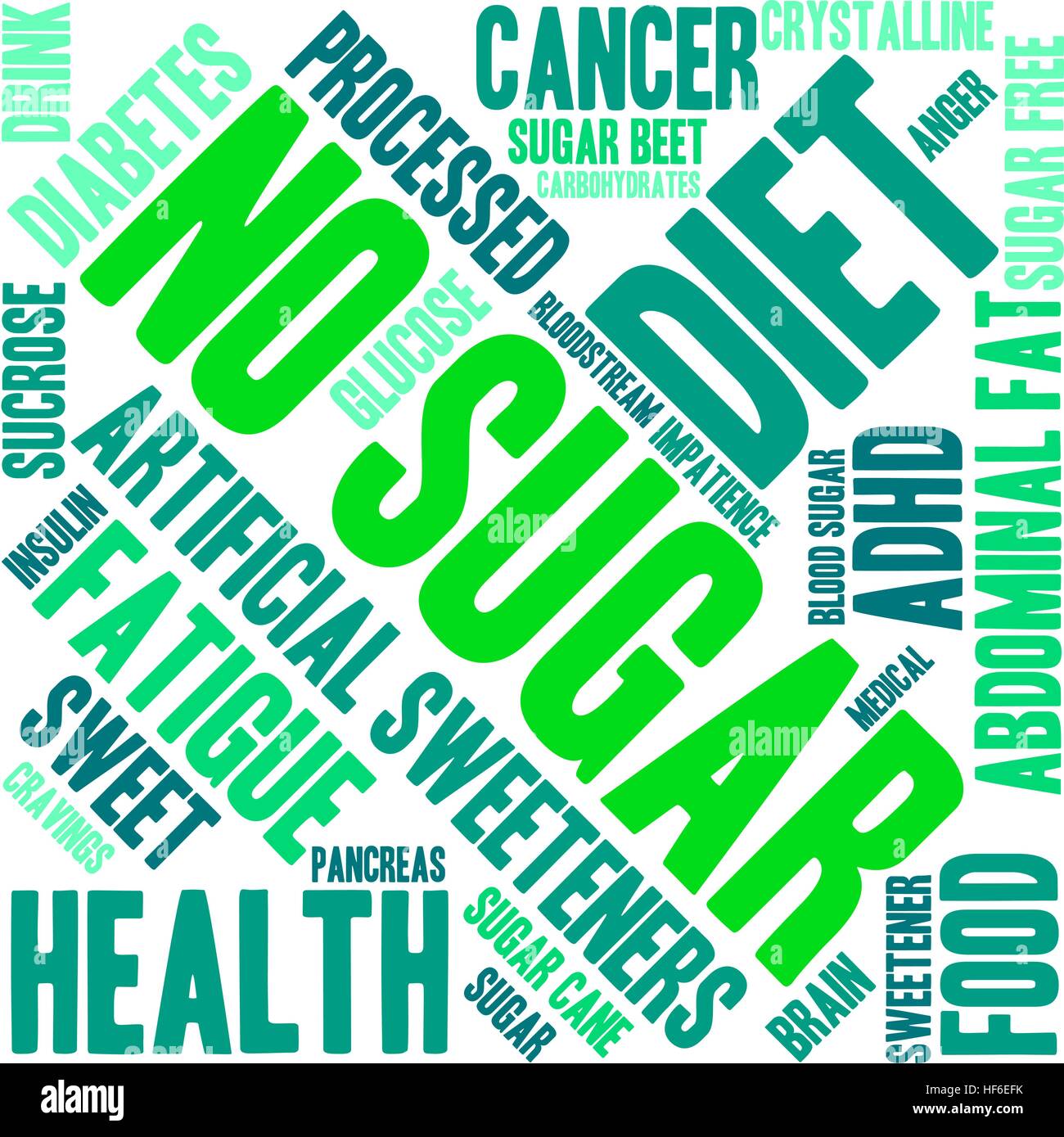 No sugar word cloud on a white background Stock Vector Image & Art Alamy