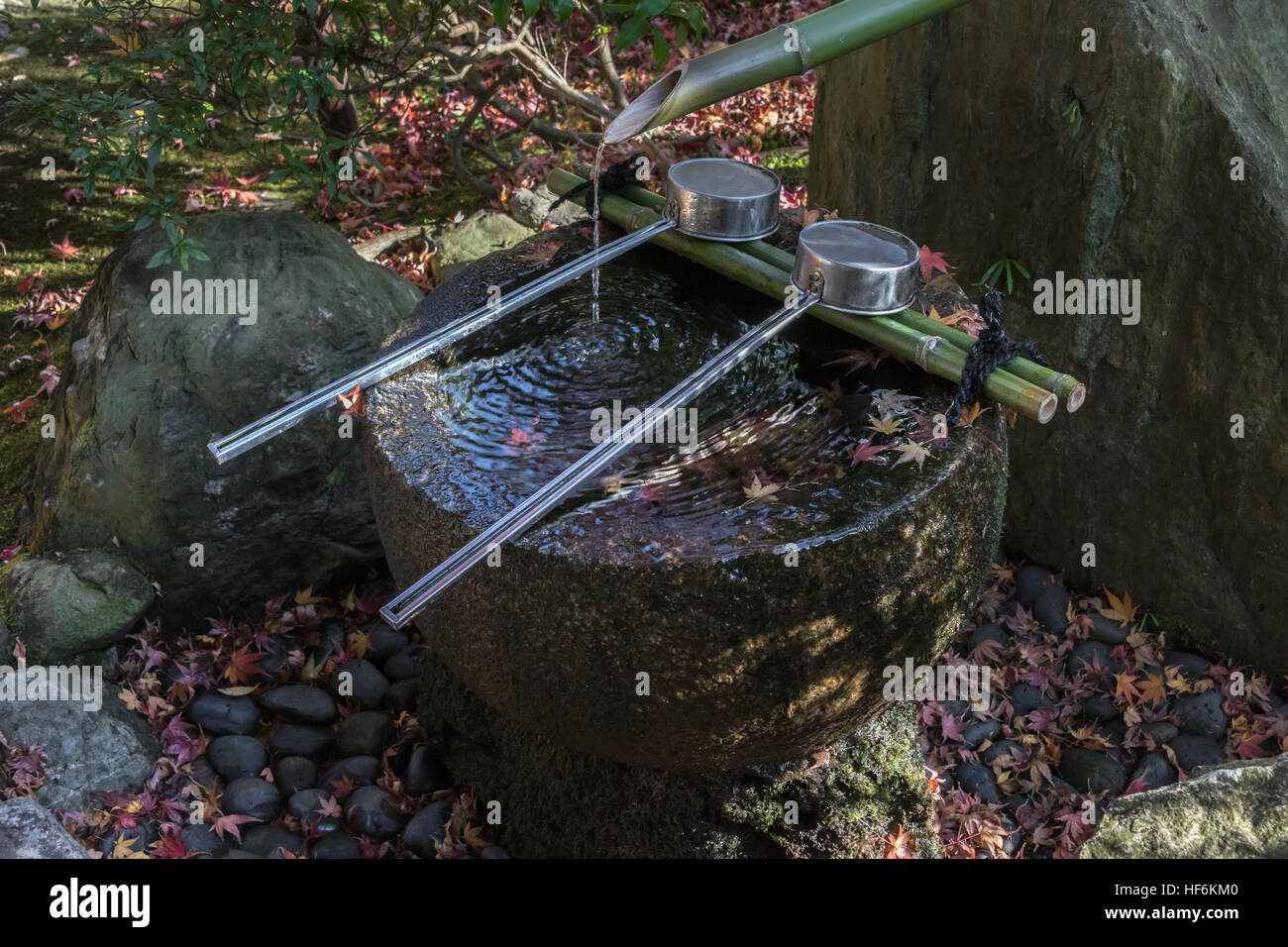 Japanese tsukubai (ritual purification bowl), Koinsan Saihoji Rinzai