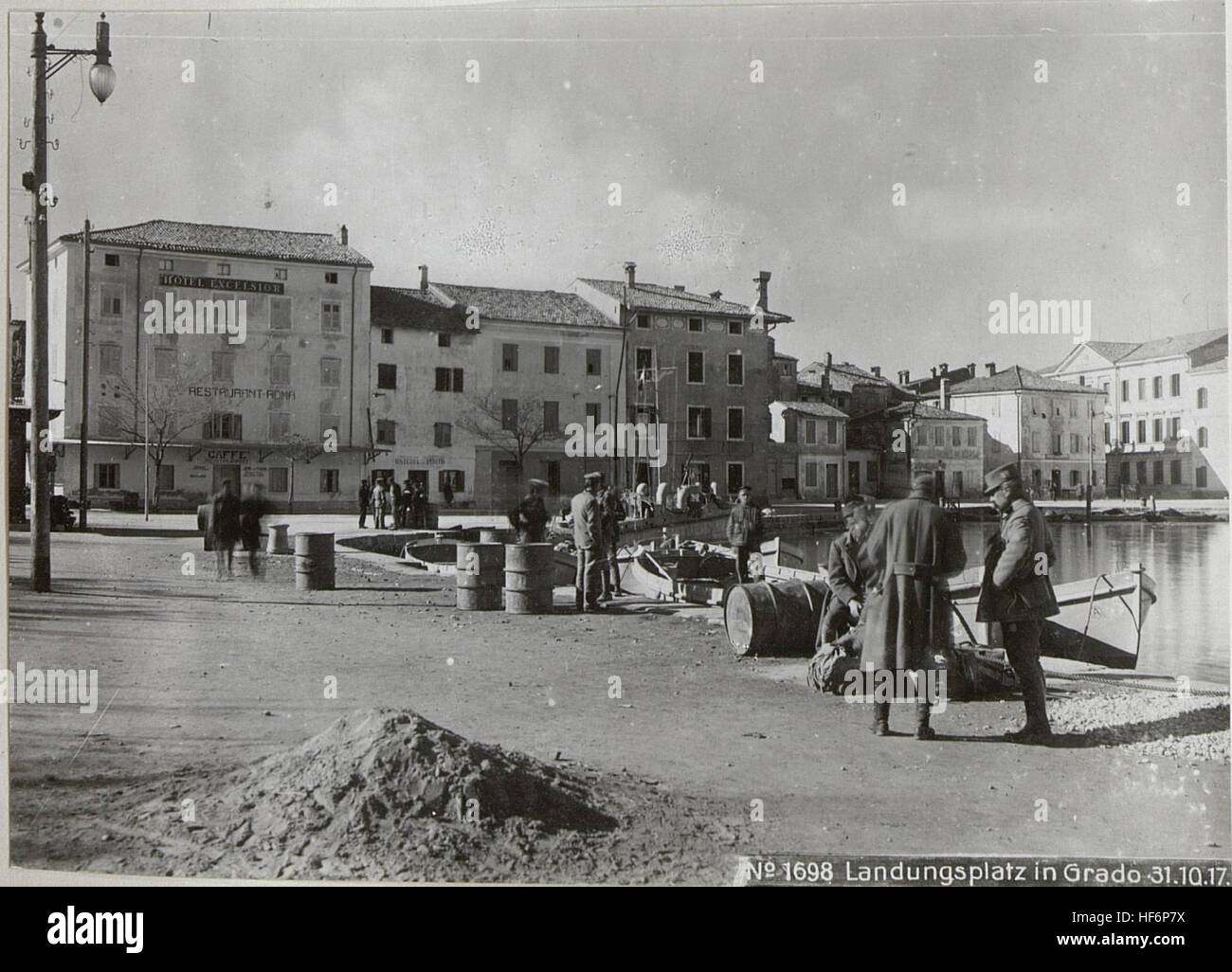 Landungsplatz in Grado 31.10.17. 15608313) Stock Photo