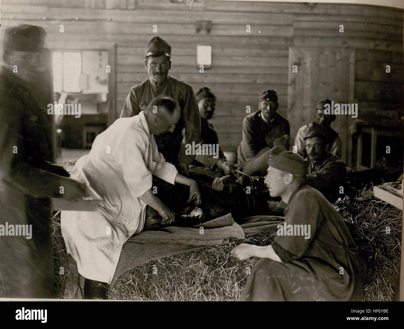 Operation Stallion Horse hospital 102 in Klagenfurt during World War I, showing the ...