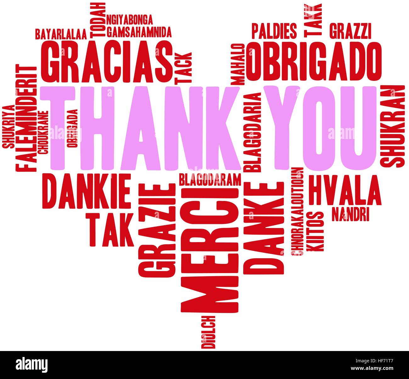 Thank You Word Cloud Stock Vector Image & Art - Alamy