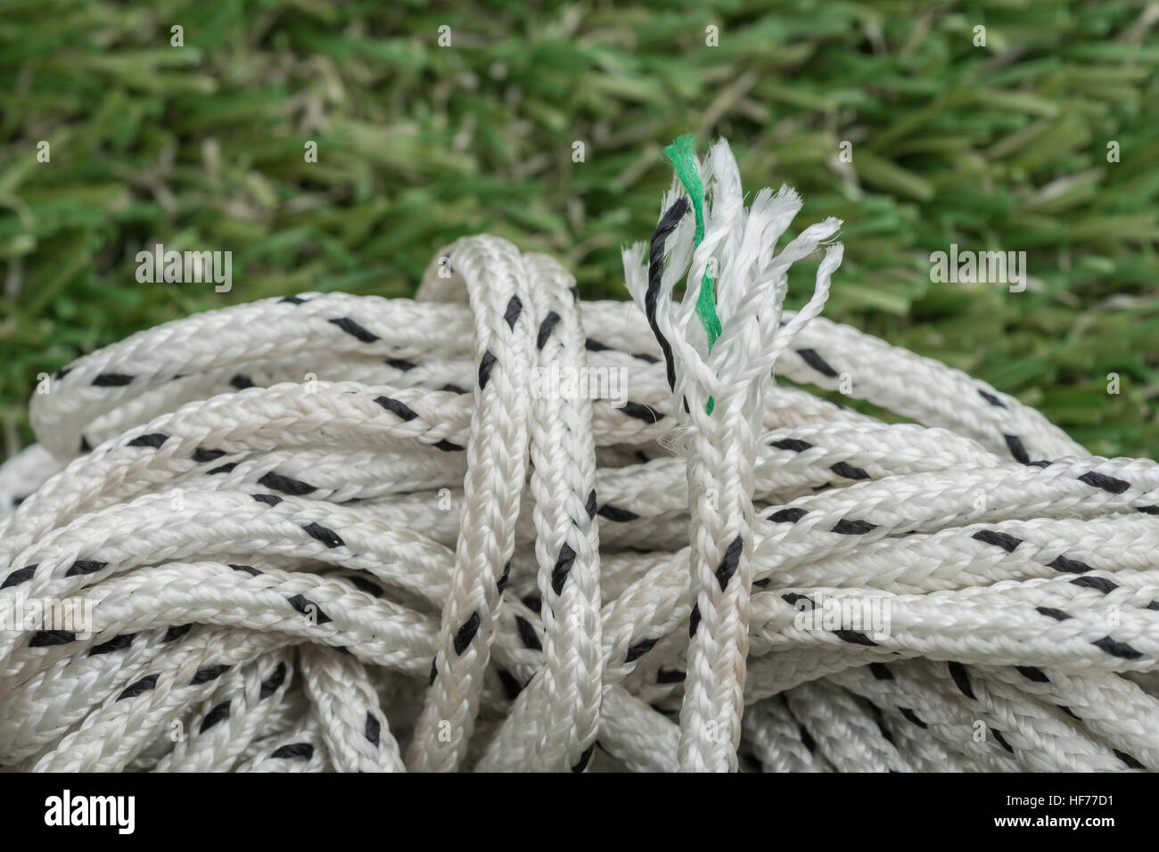Hank of 'Paracord' - used for binding/tying in survival and outdoors  situations. Though not obvious this is 3-ply military grade Stock Photo -  Alamy