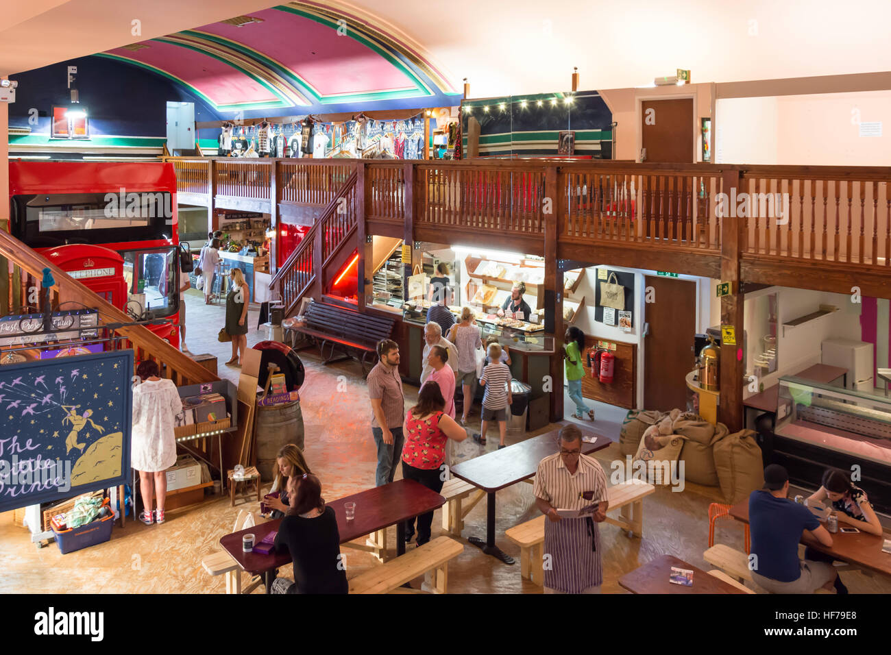Interior of The Old Kent Market, Fort Hill, Margate, Kent, England