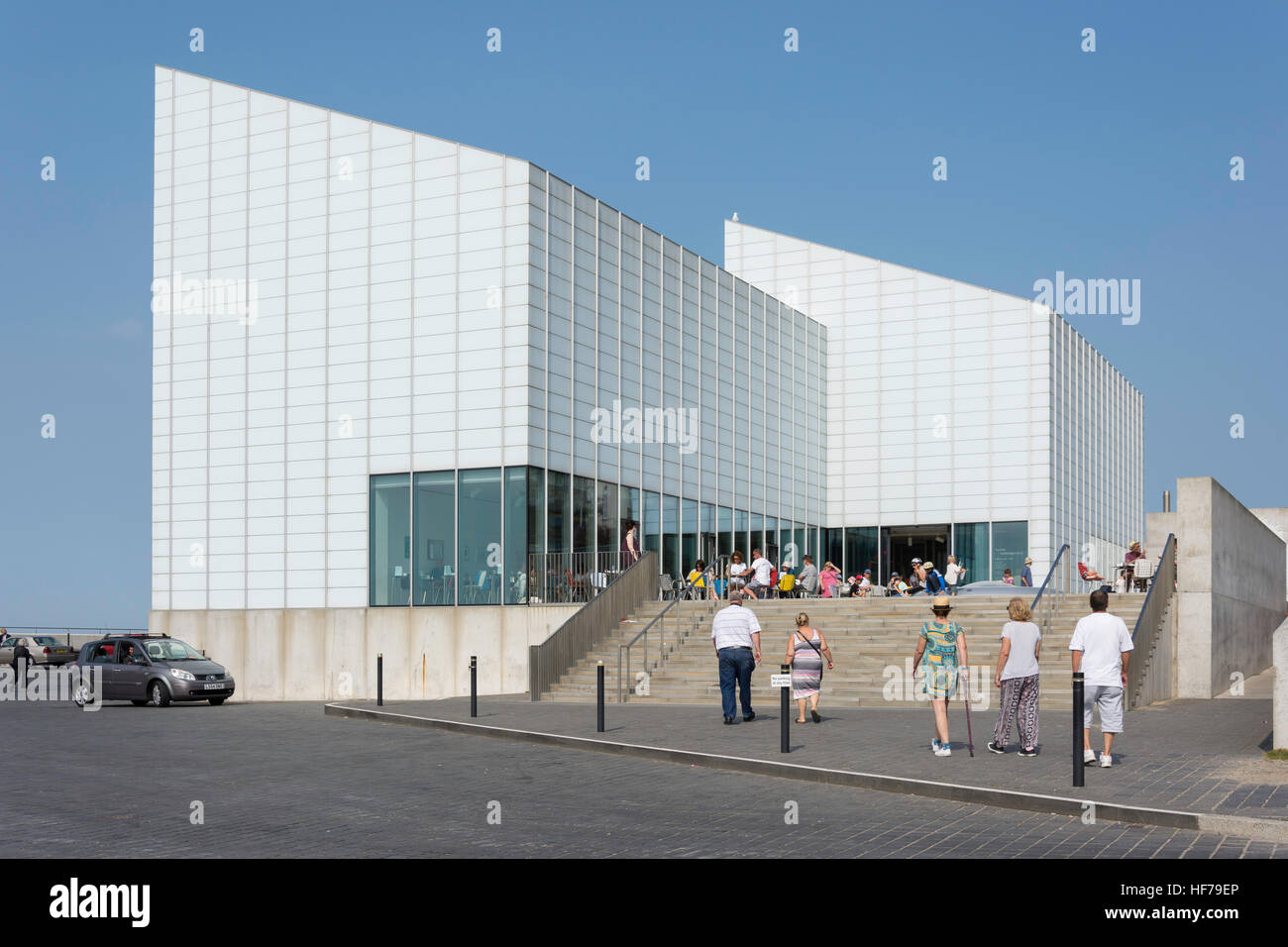 Turner Contemporary Gallery, The Rendezvous, Margate, Kent, England, United Kingdom Stock Photo
