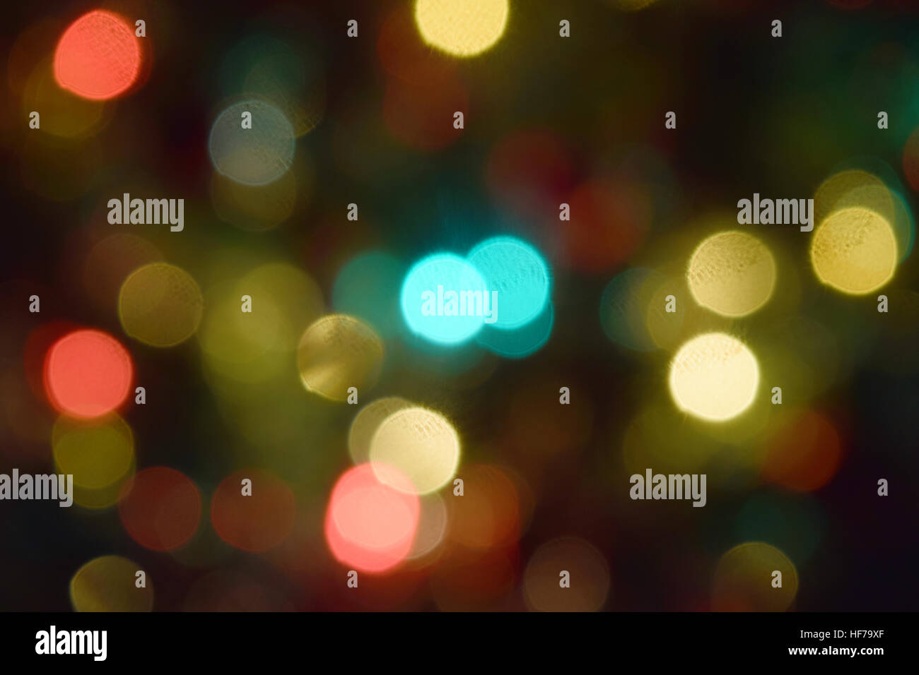 Abstract blurred bokeh background. Defocused colorful lights Stock ...