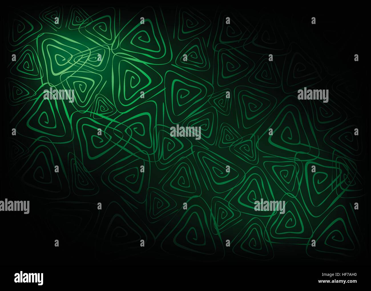 Illustration of Beautiful Green Vintage Texture Wallpaper Background