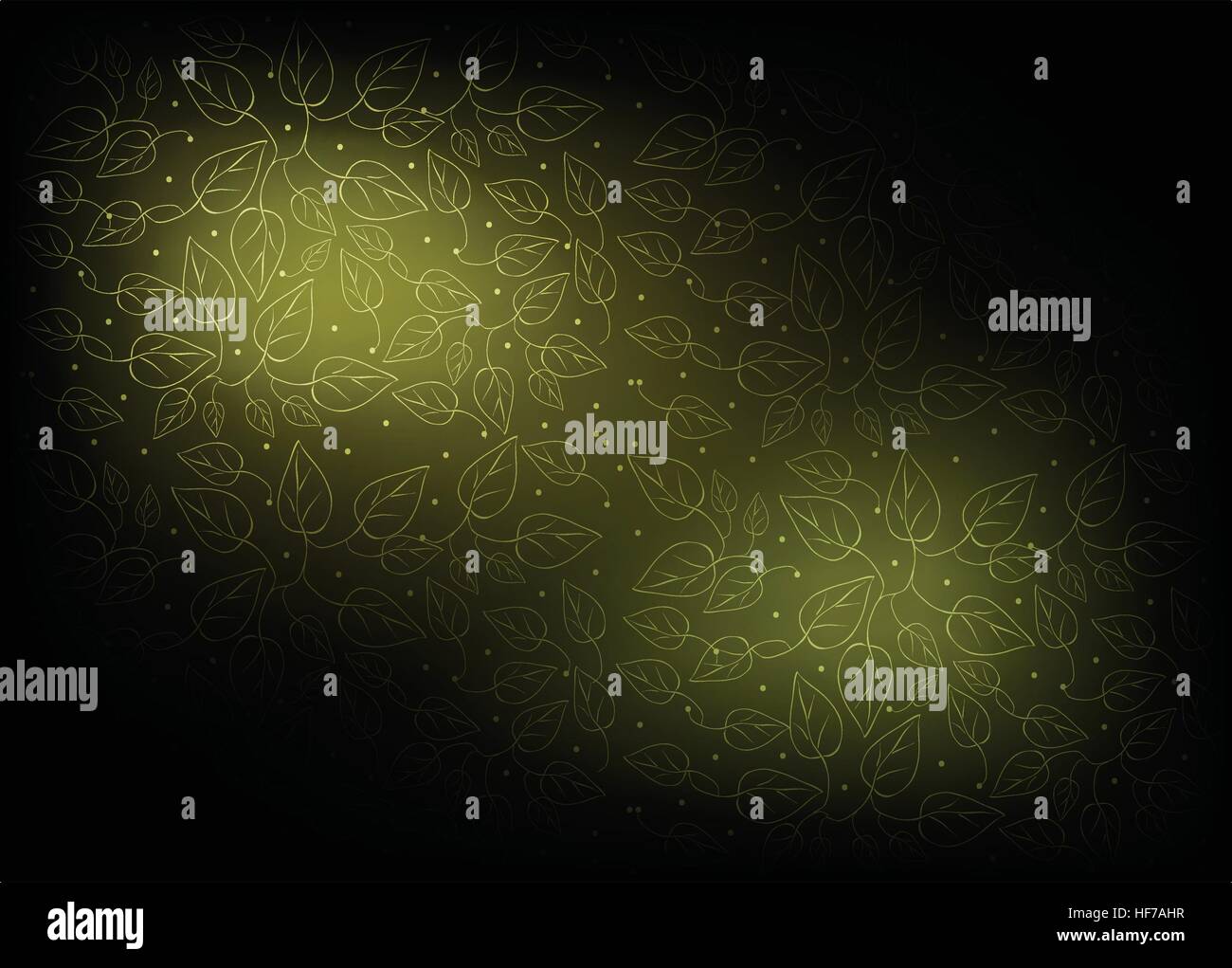 Illustration of Beautiful Green Vintage Texture Wallpaper Background