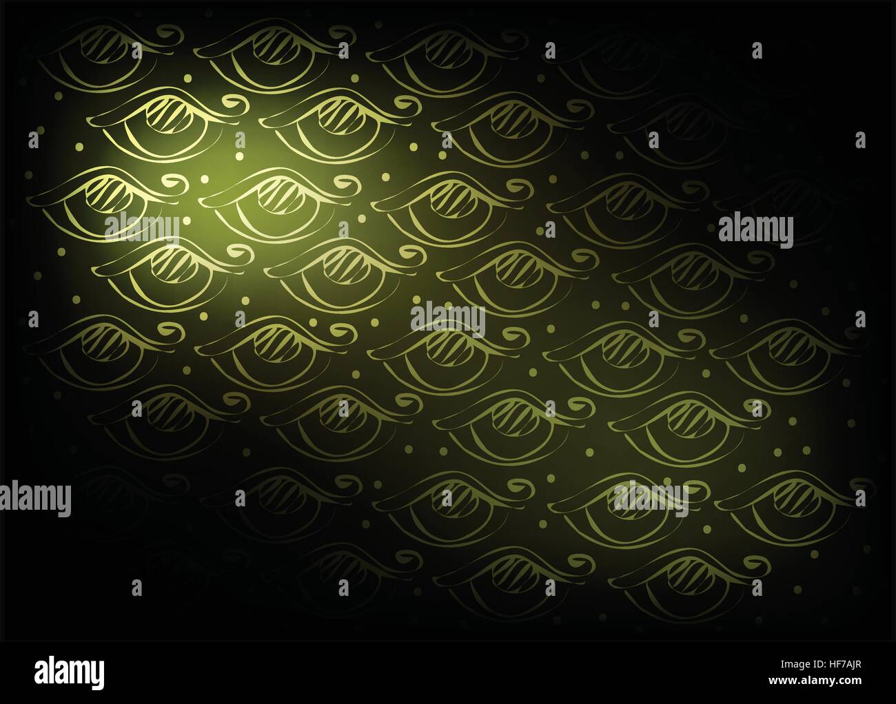 Illustration of Beautiful Green Vintage Texture Wallpaper Background