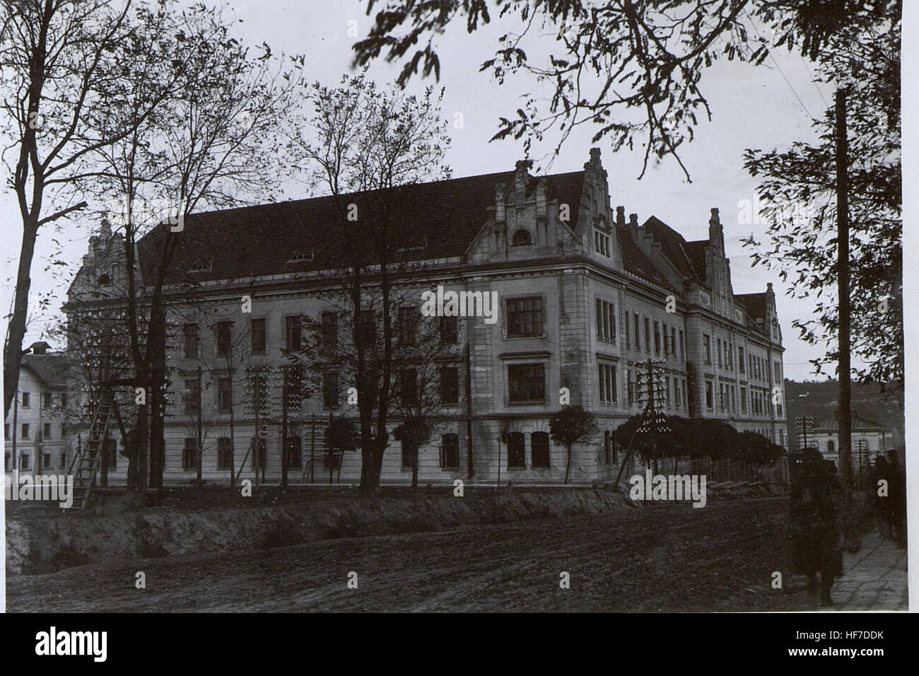 Czortkow, Gerichtsgebäude jetzt AOK 15730214) Stock Photo