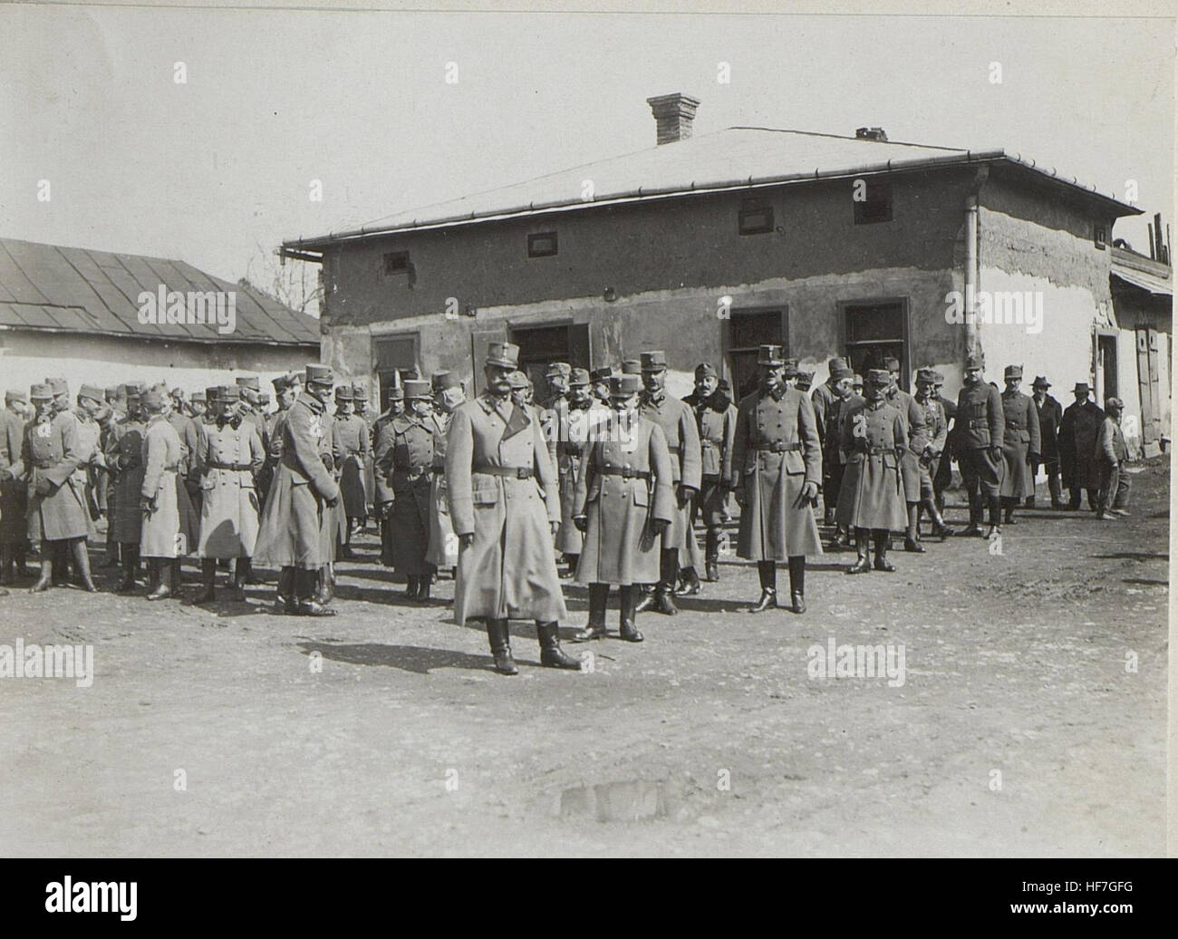 Abschiedsgottesdienst anlässlich d. Auflösung d.7.A.K.am 14.4.1918. 15666126) Stock Photo