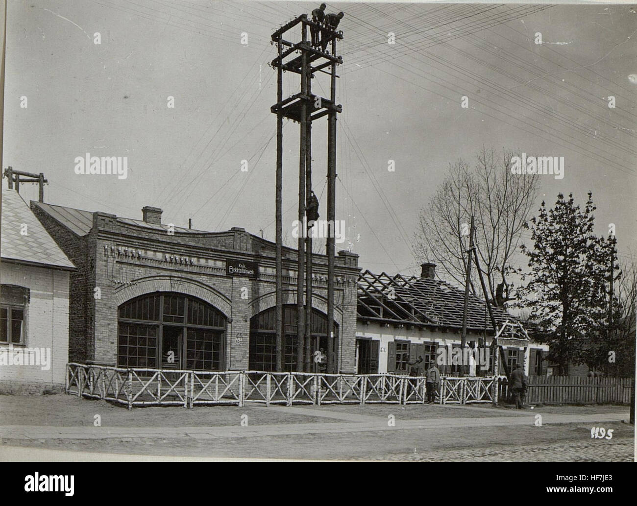 Elektrizitätswerk der 4. k.u.k. Armee 15685284) Stock Photo