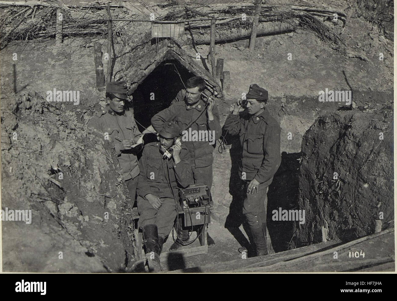 World war i telecommunication hi-res stock photography and images - Alamy