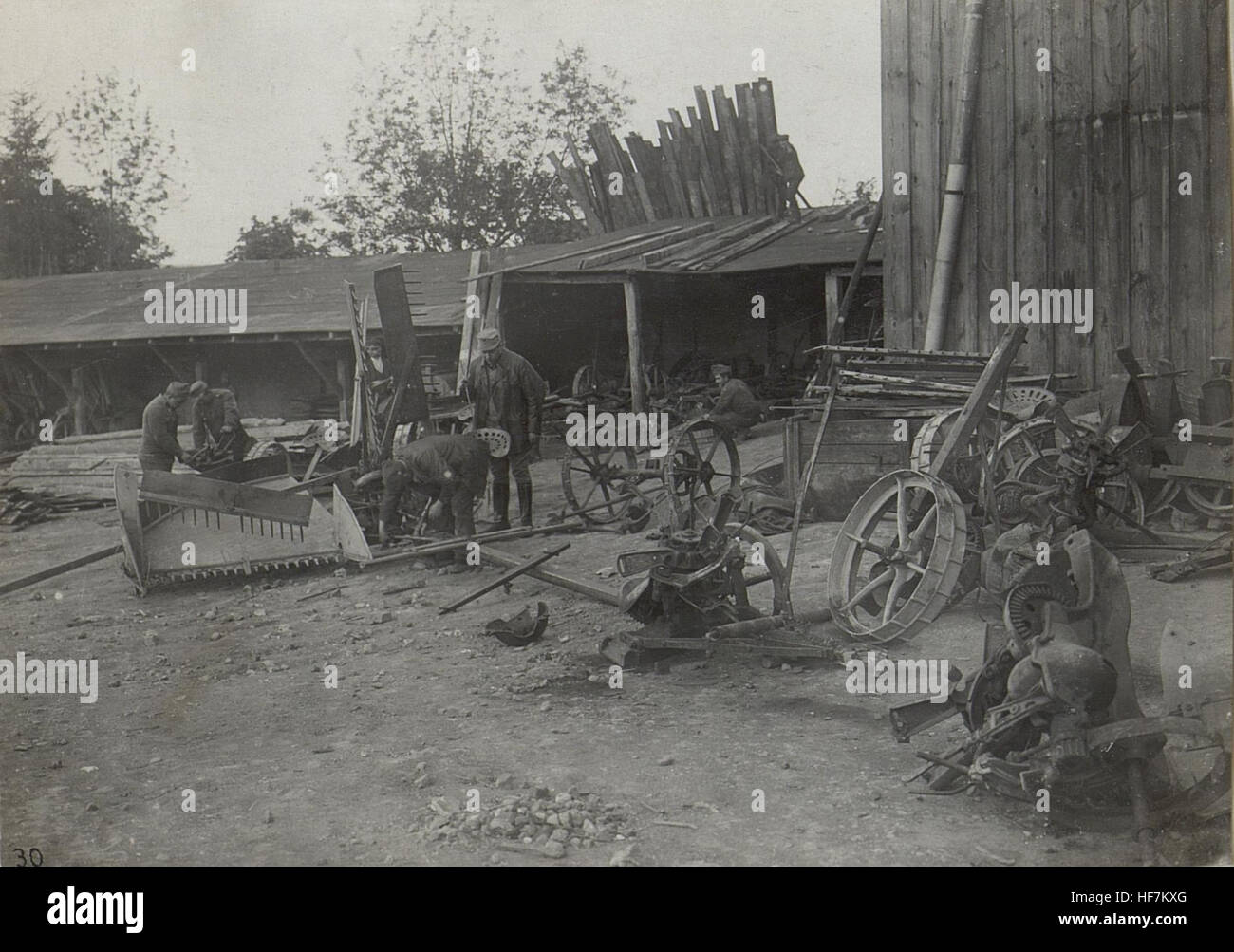 Cholm, Kraftwagenwerkstätte 22 (Abtlg.f.Landwirtschaftliche Maschinen.) 15676552) Stock Photo