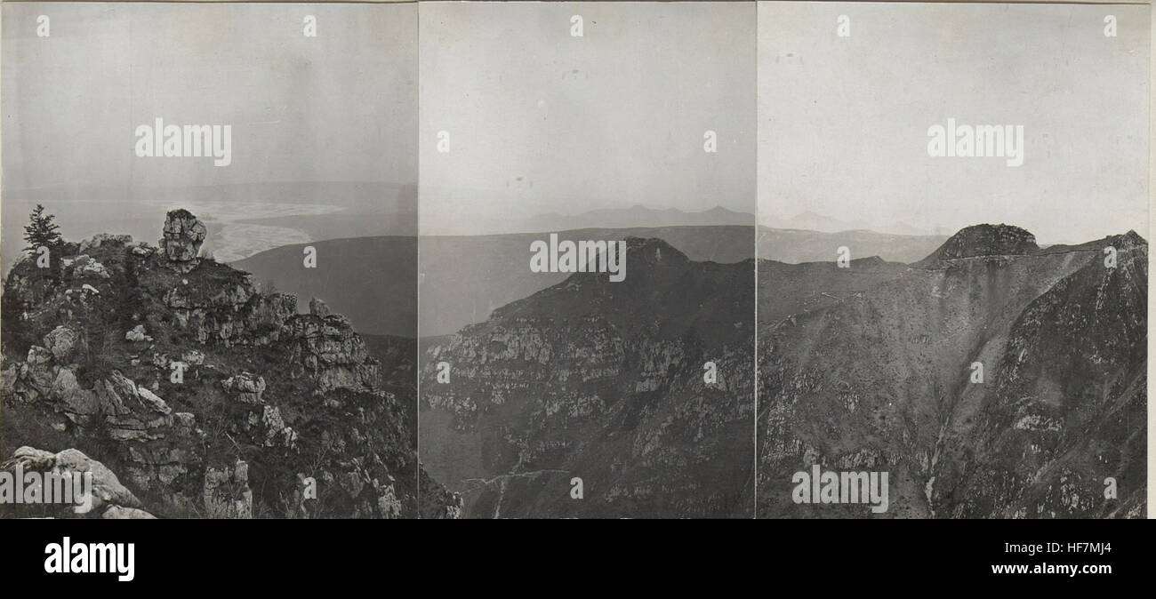 Panorama, Fontana-Secca bis Piave. Mai 1918 15672078) Stock Photo