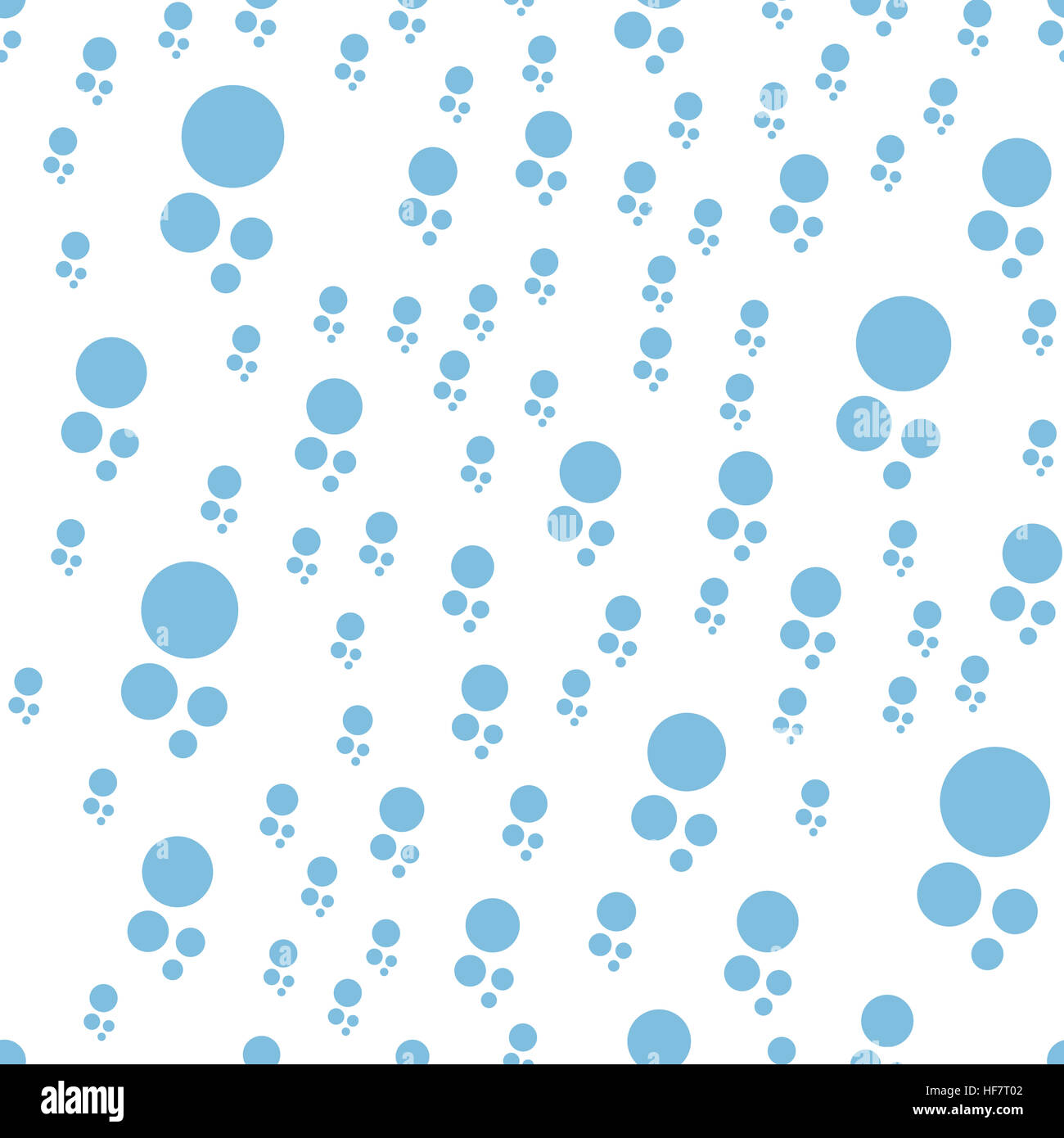 Seamless pattern. Blue bubbles on white background Stock Photo - Alamy